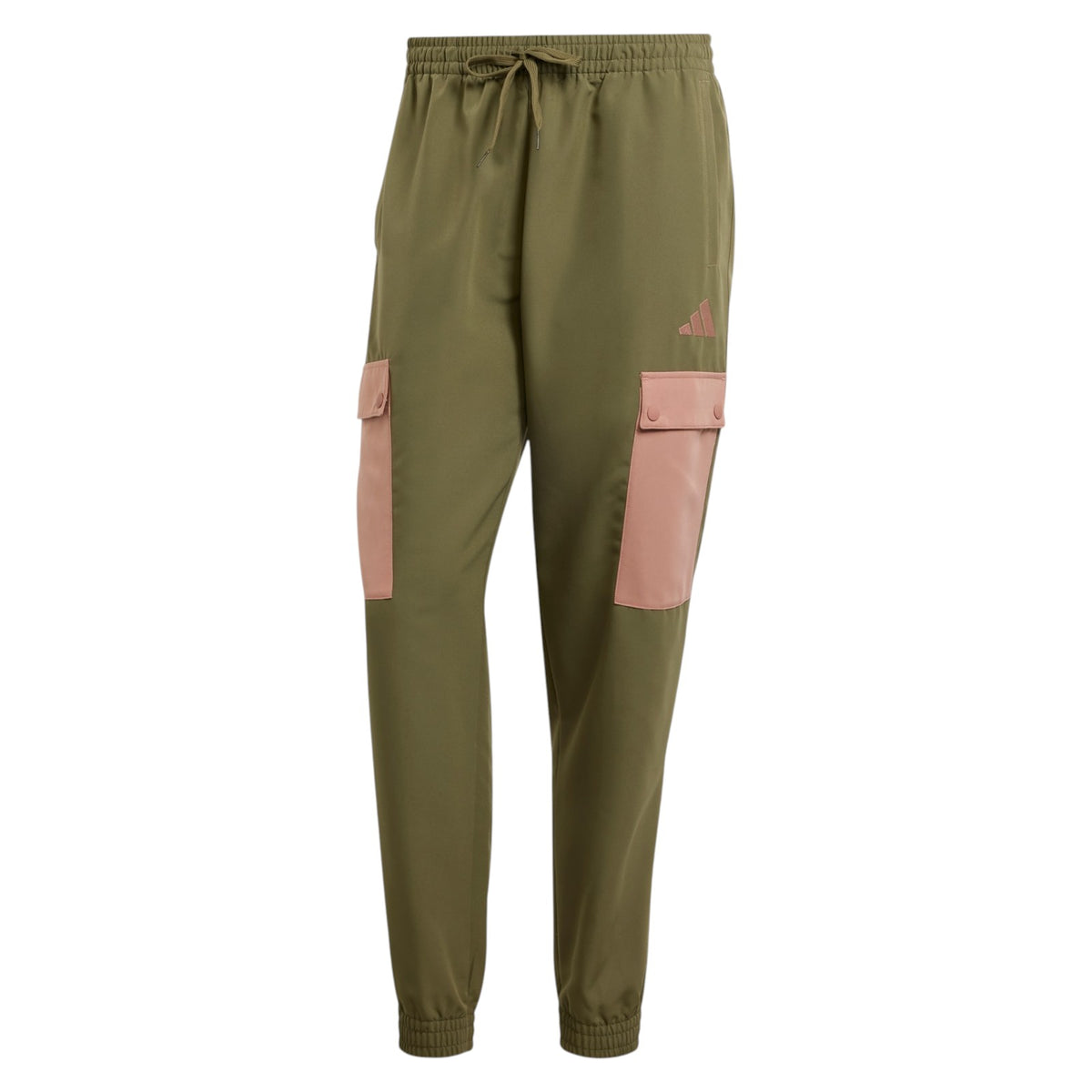 adidas Men's Sportswear Woven Cargo Tracksuit - Green