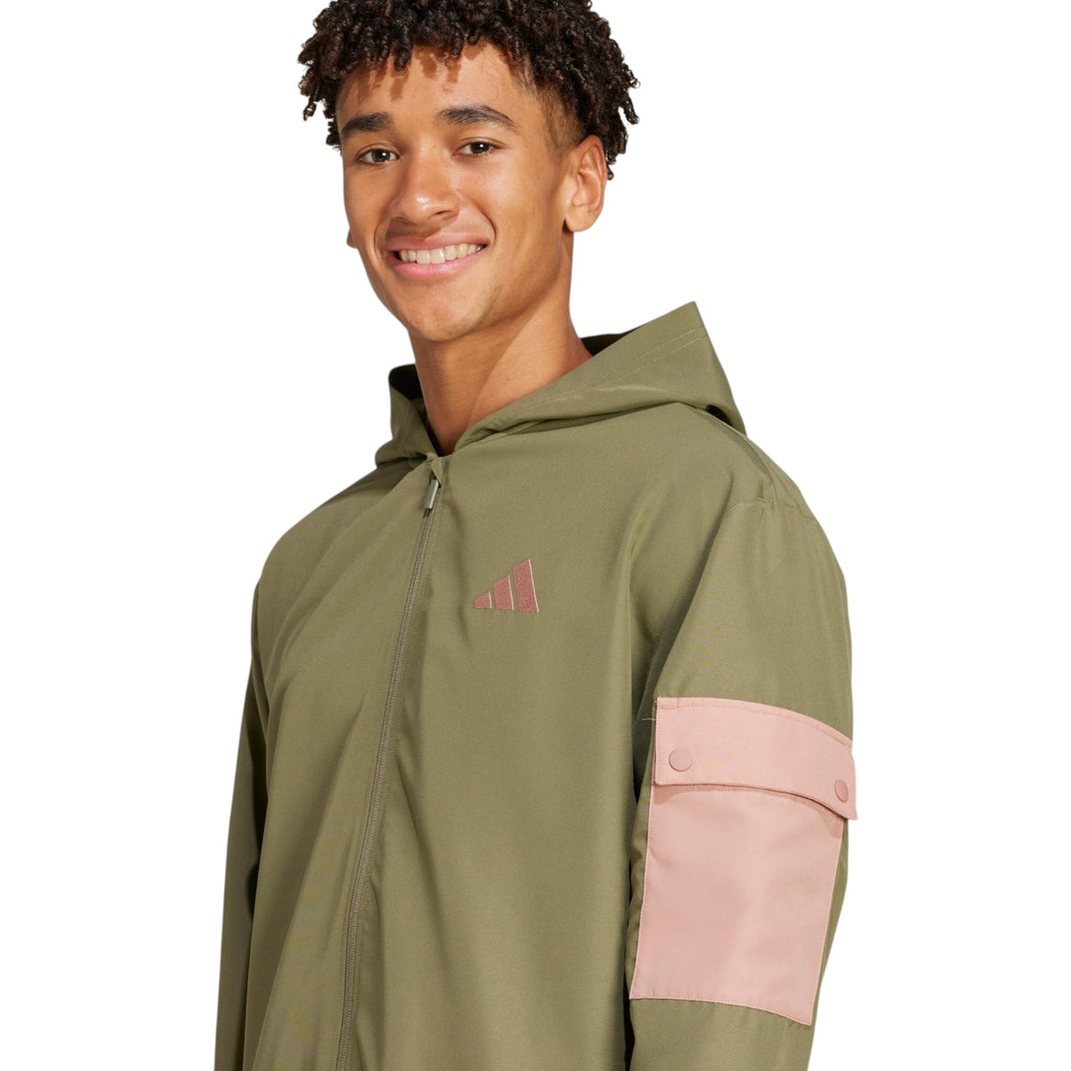 adidas Men's Sportswear Woven Cargo Tracksuit - Green