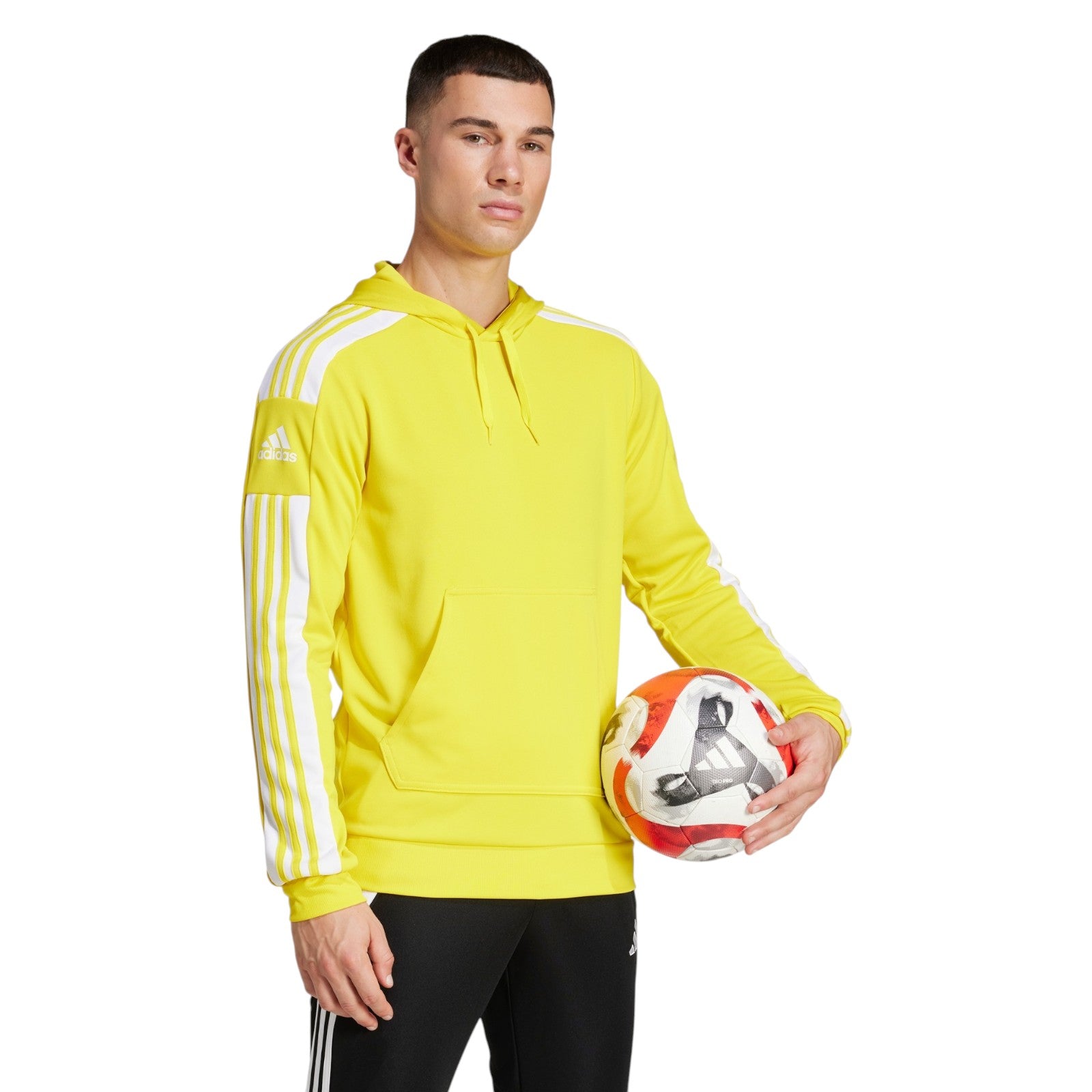adidas Men's Squadra 21 Hoodie - Yellow