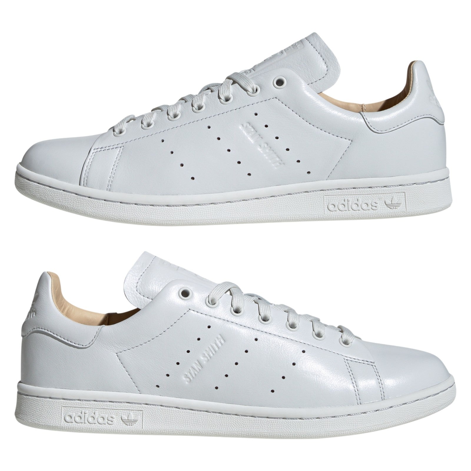 adidas Originals Stan Smith Lux Shoes - Crystal White / Sand Strata
