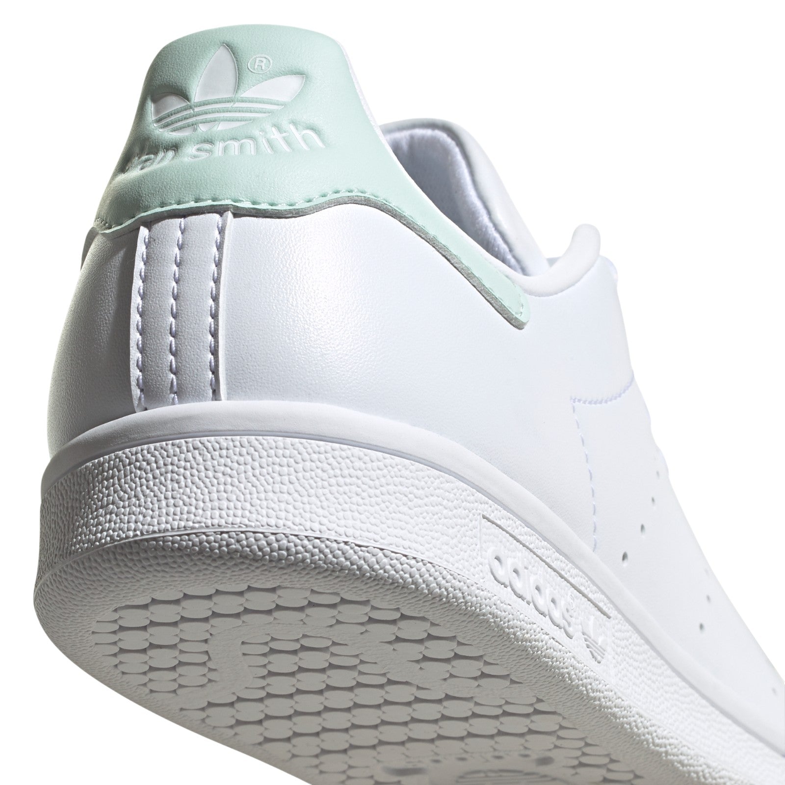 adidas Originals Womens Stan Smith Shoes - Cloud White / Dash Green