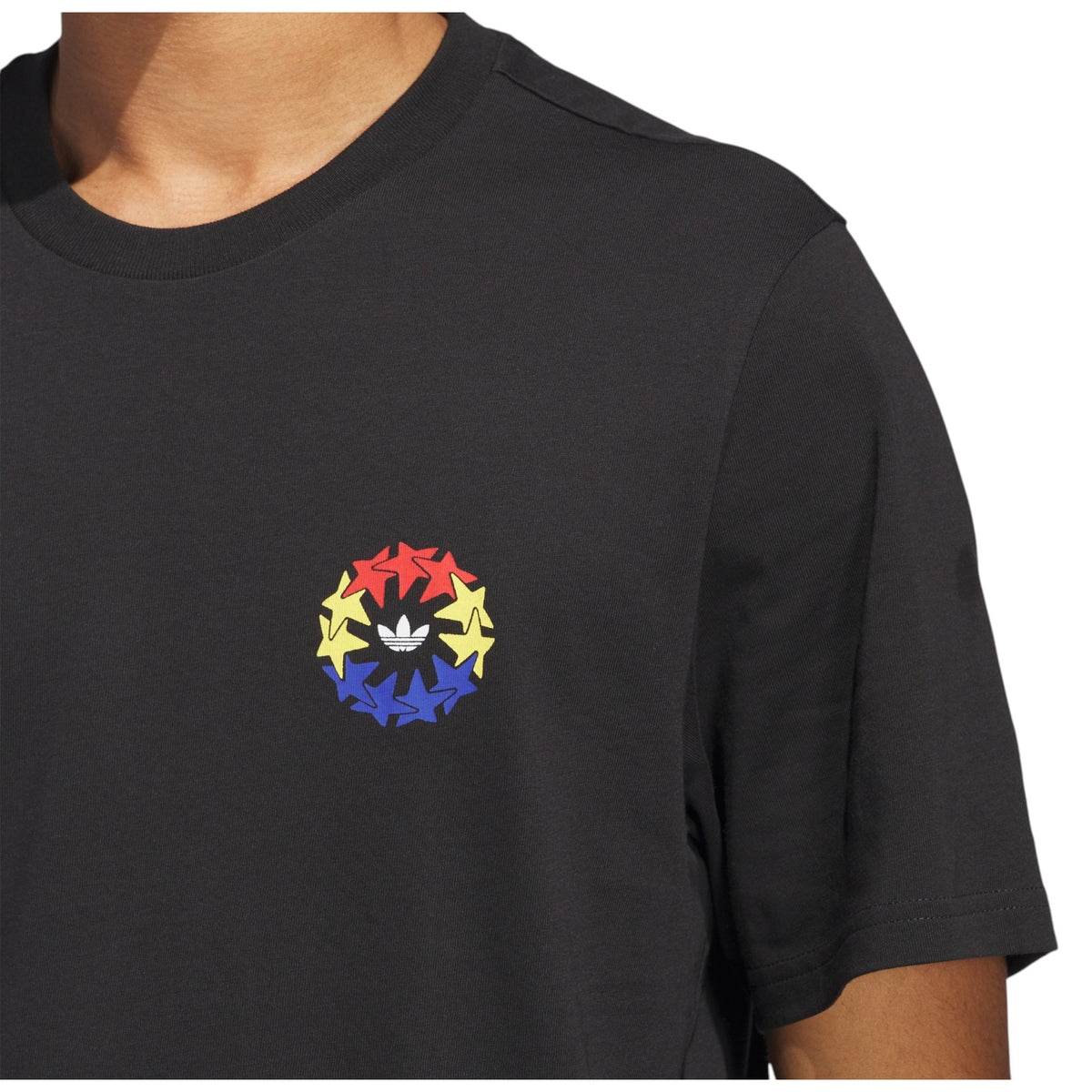 adidas Originals Star Wheel T-Shirt (Unisex) - Black