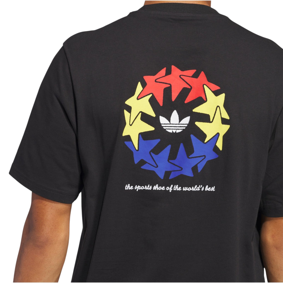 adidas Originals Star Wheel T-Shirt (Unisex) - Black