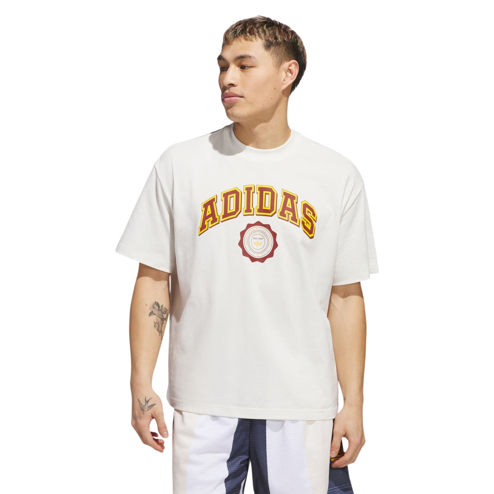 adidas Originals Unisex Summer of Sport Graphic T-Shirt - White