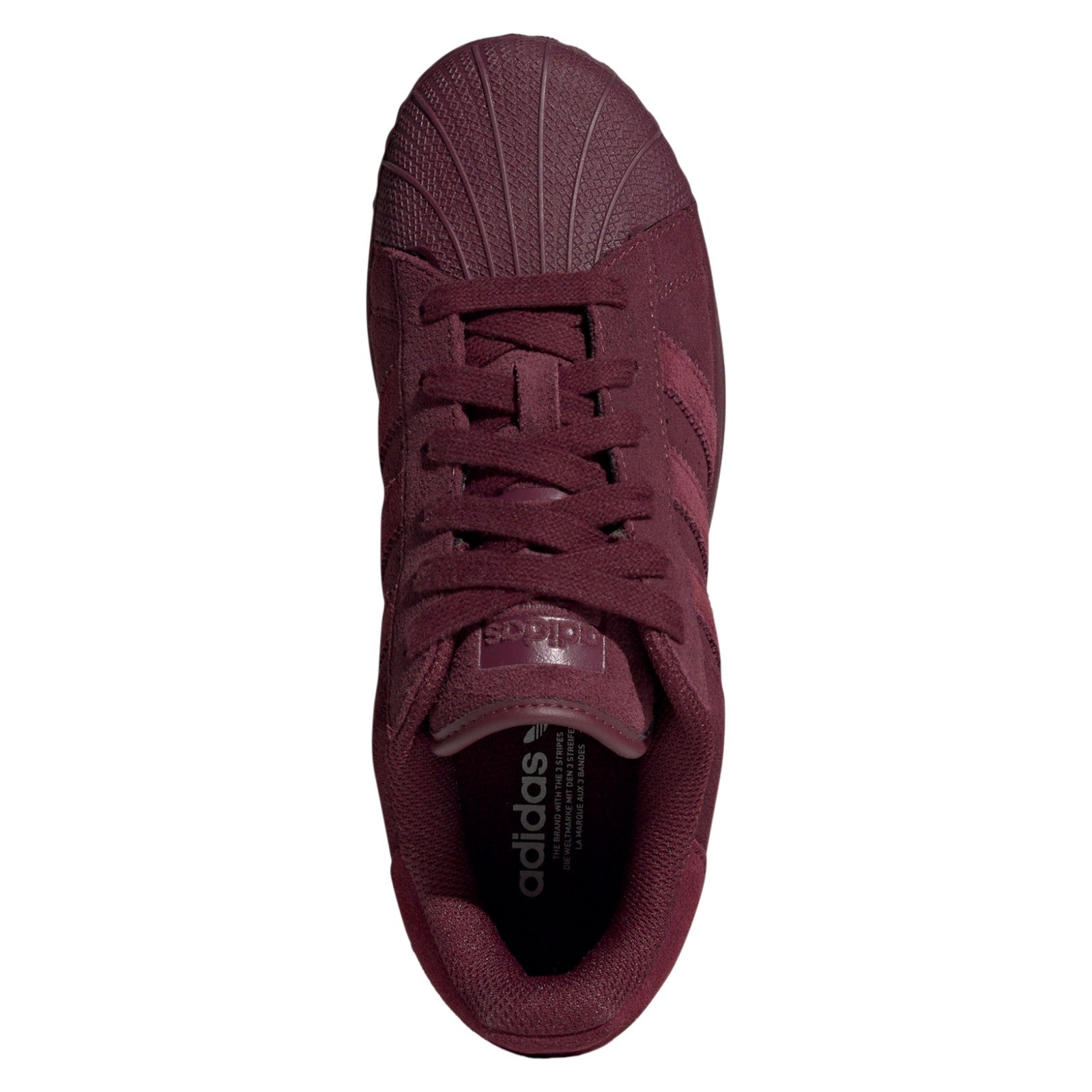 adidas Originals Womens Superstar XLG Shoes - Maroon