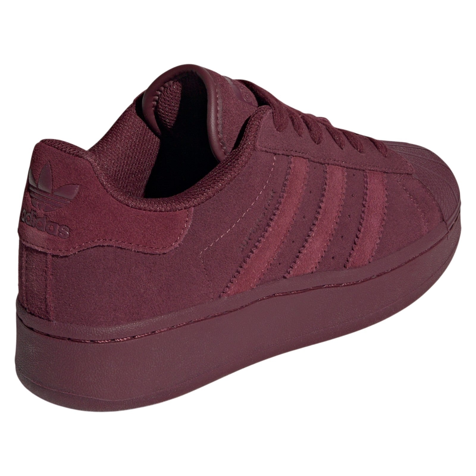 adidas Originals Womens Superstar XLG Shoes - Maroon