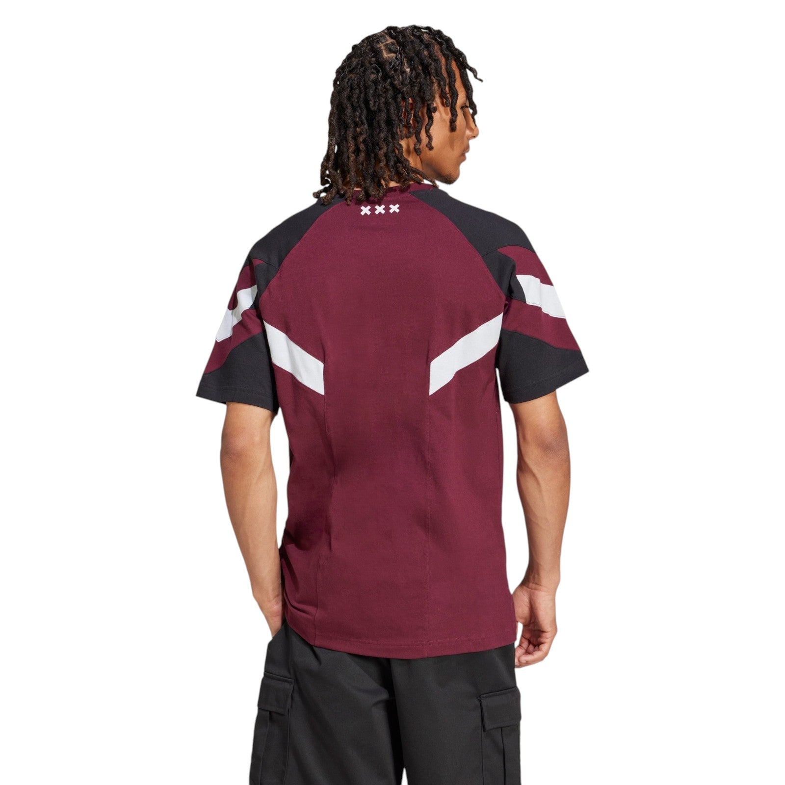 adidas Originals Ajax Amsterdam Originals T-Shirt - Burgundy
