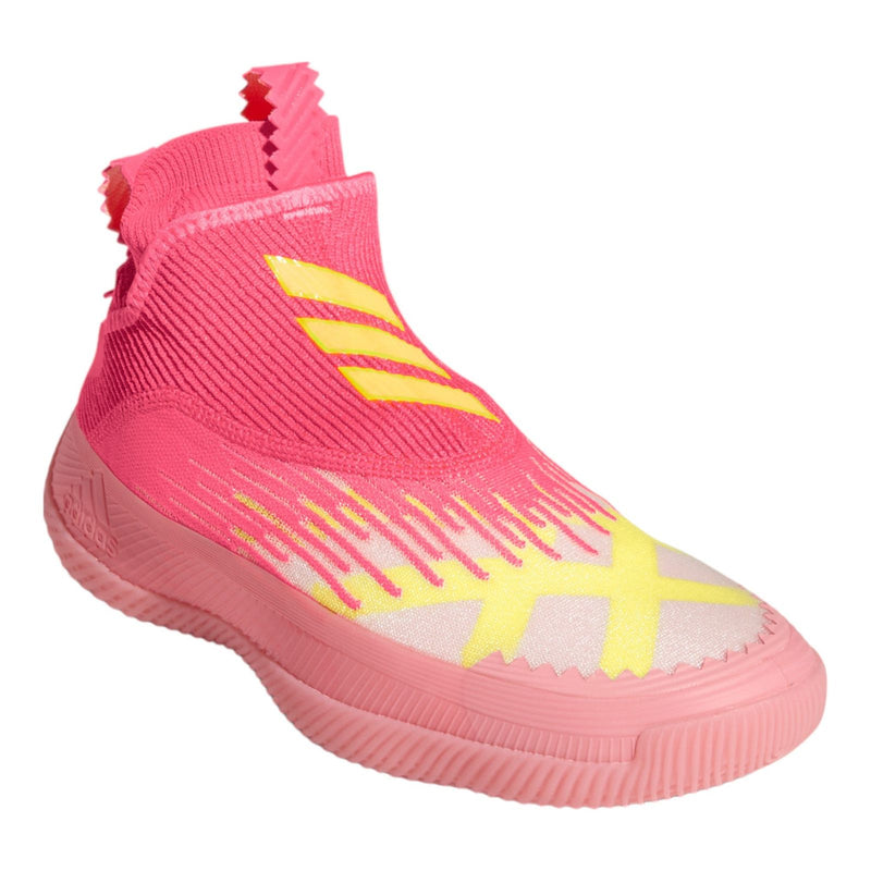 adidas N3XT L3V3L Futurenatural Basketball Shoes - Signal Pink / Team Solar Yellow - ViaductClothing -  -  