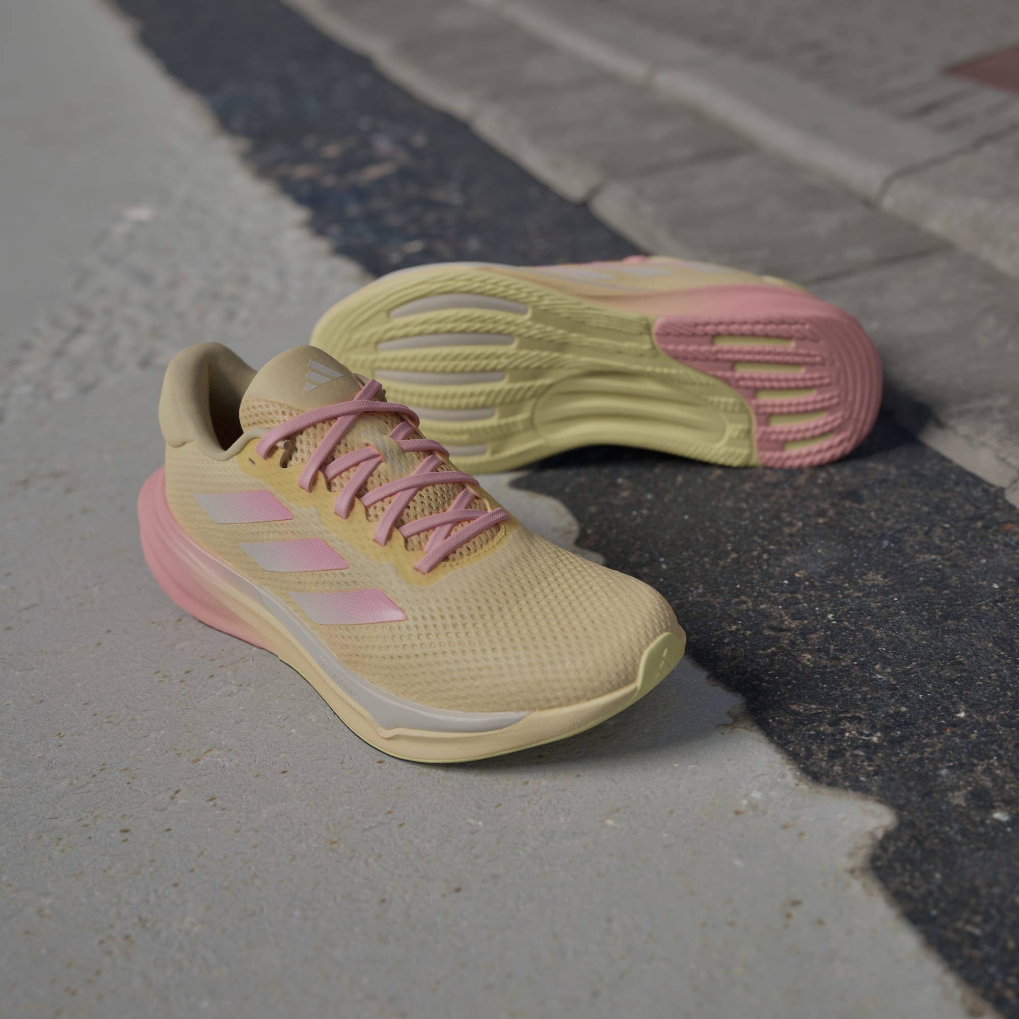 adidas Women's Supernova Stride Trainers - Almost Yellow