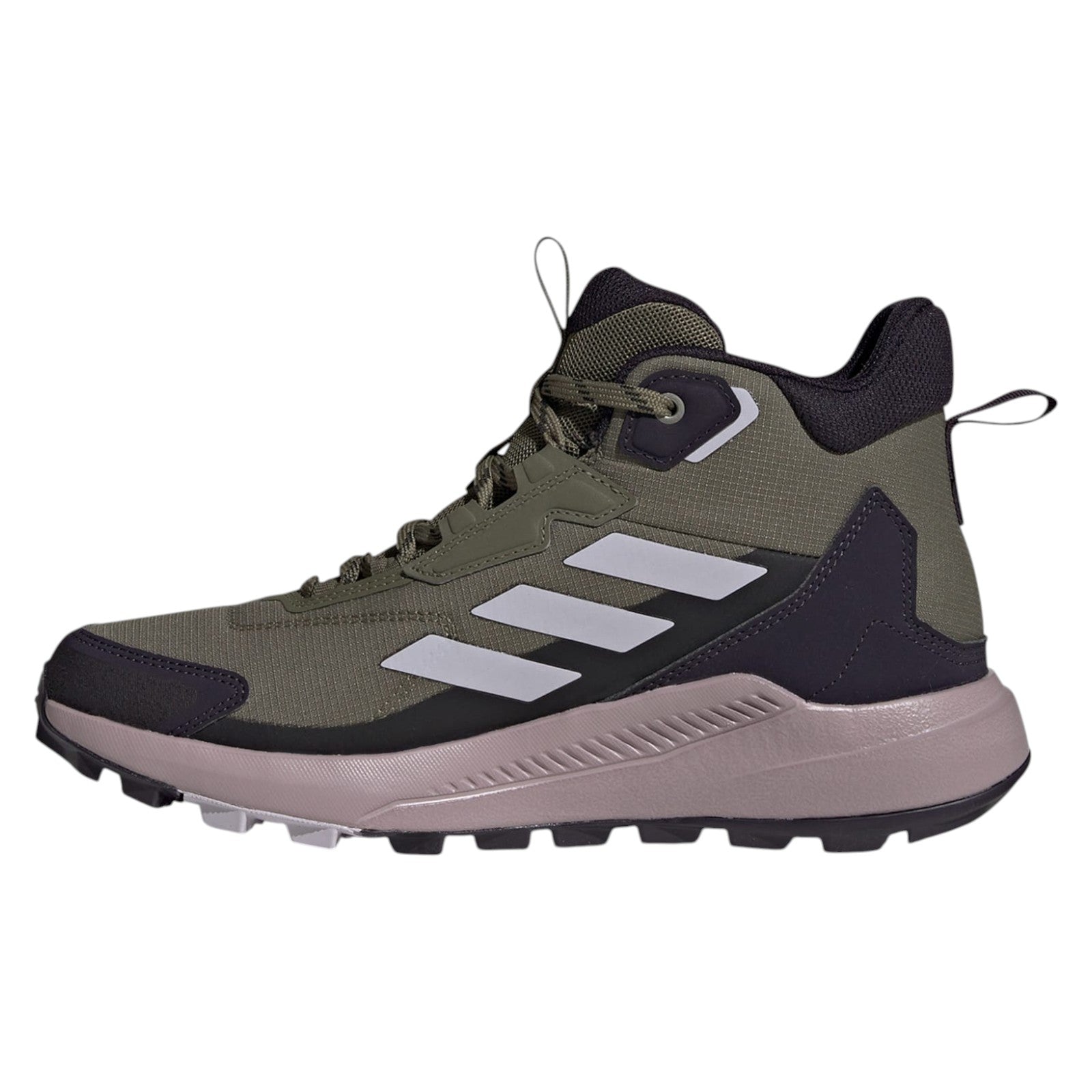 adidas Women's Terrex Anylander Mid Rain.Rdy Hiking Trainers - Olive Strata