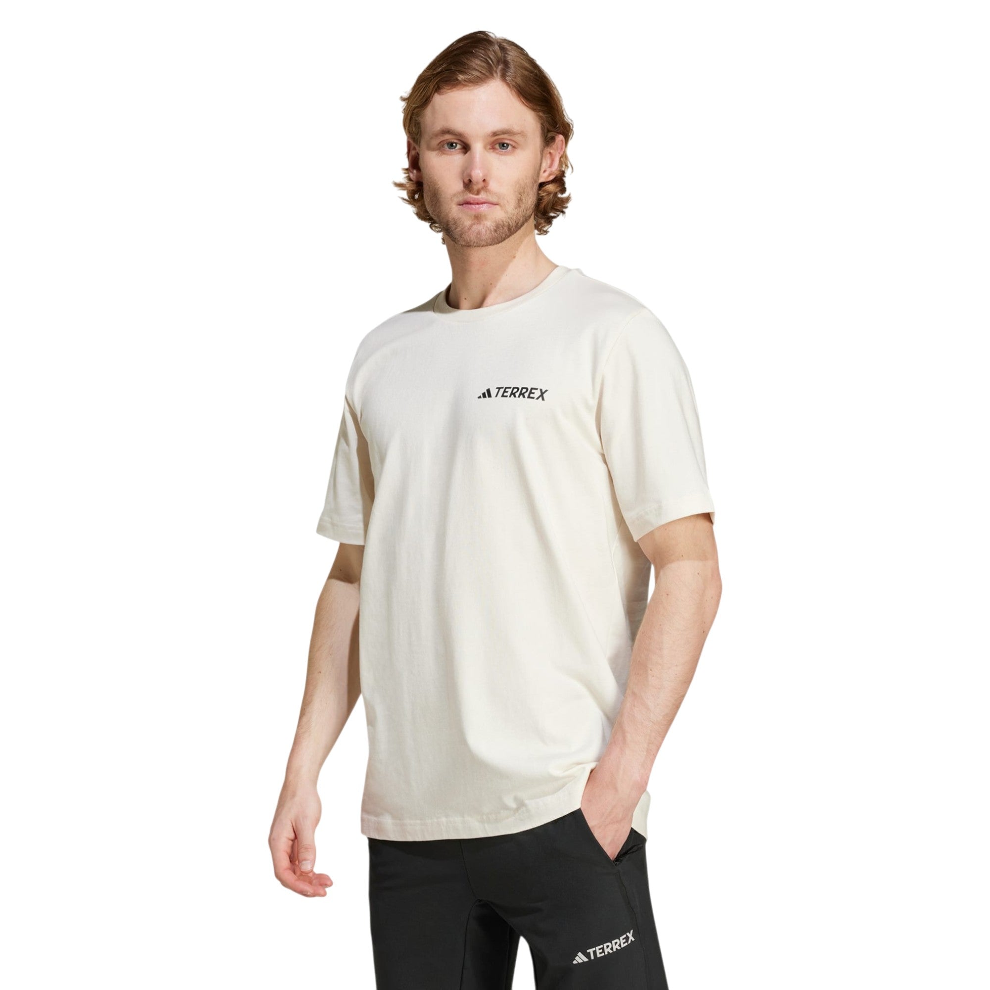 adidas Men's Terrex Geonature Graphic T-Shirt - Non-Dyed