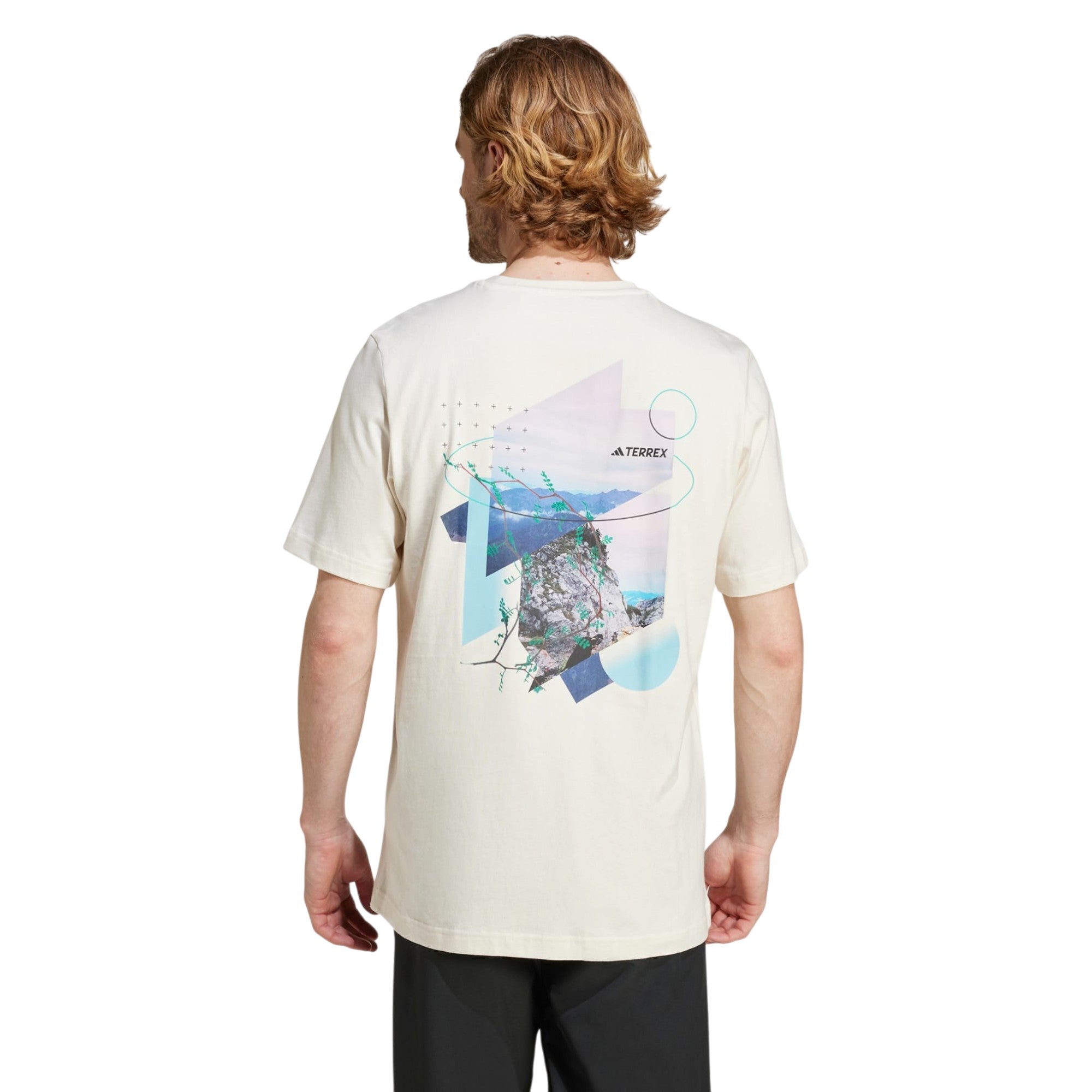 adidas Men's Terrex Geonature Graphic T-Shirt - Non-Dyed