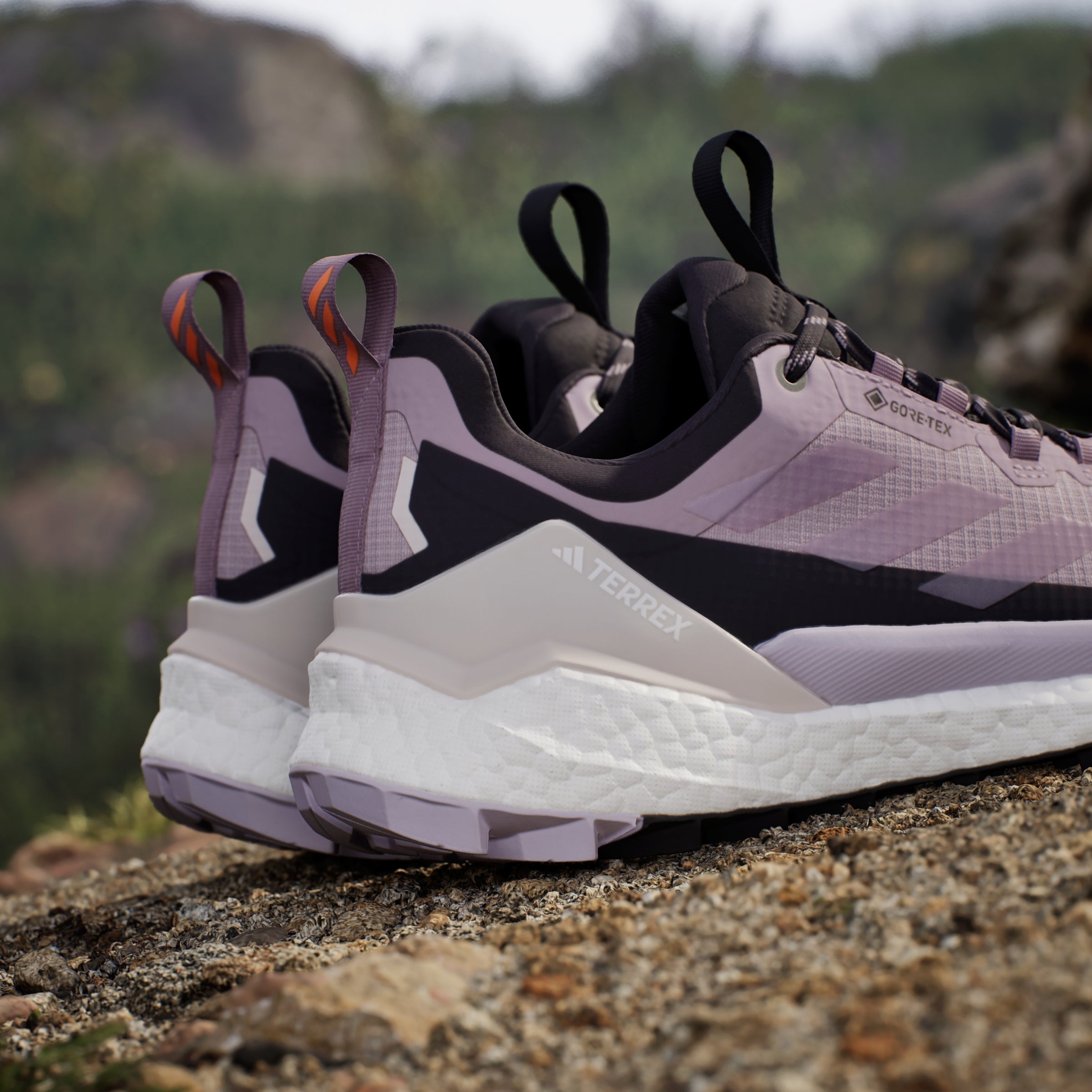 adidas Women's Terrex Free Hiker 2.0 Low Gore-Tex Hiking Trainers - Preloved Fig