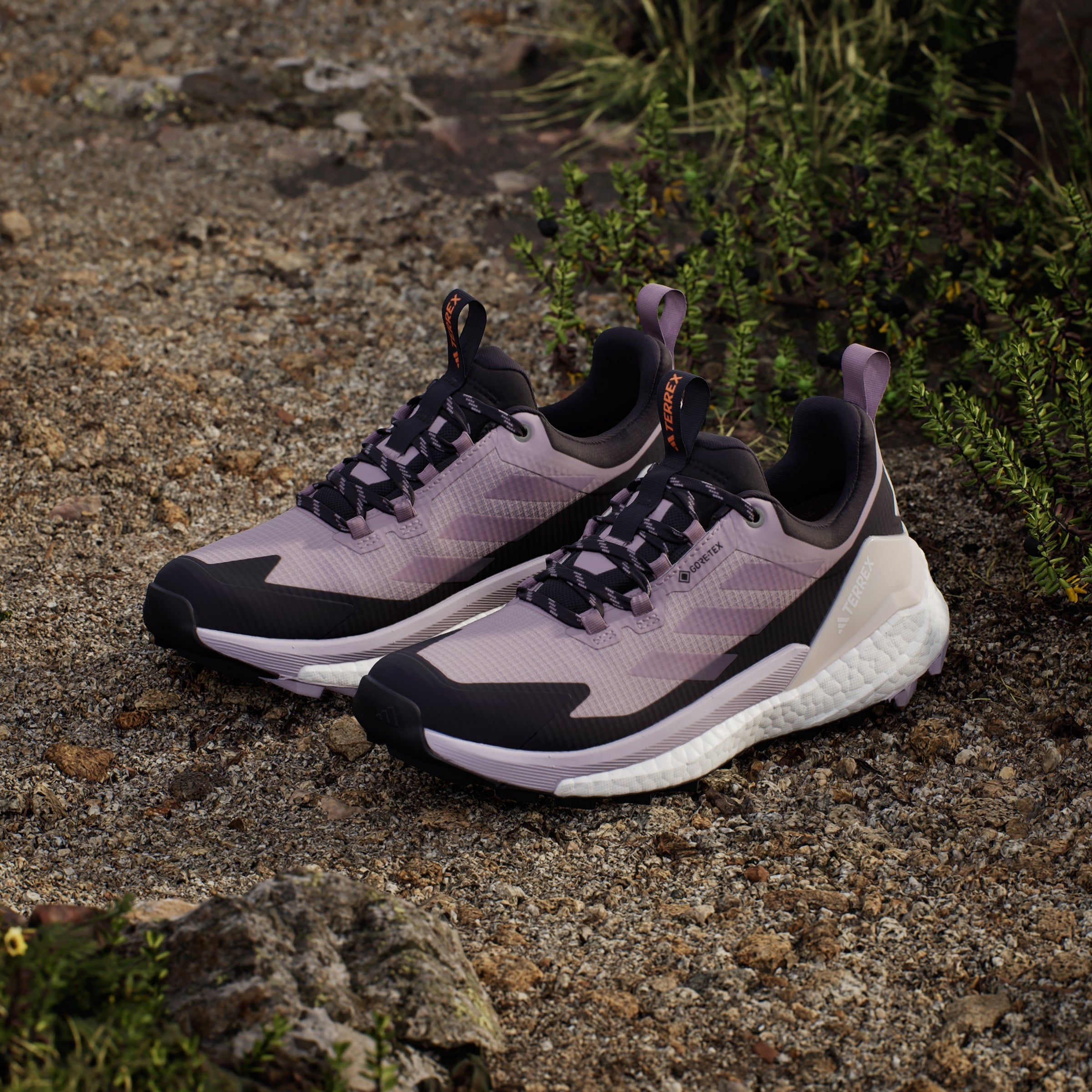 adidas Women's Terrex Free Hiker 2.0 Low Gore-Tex Hiking Trainers - Preloved Fig