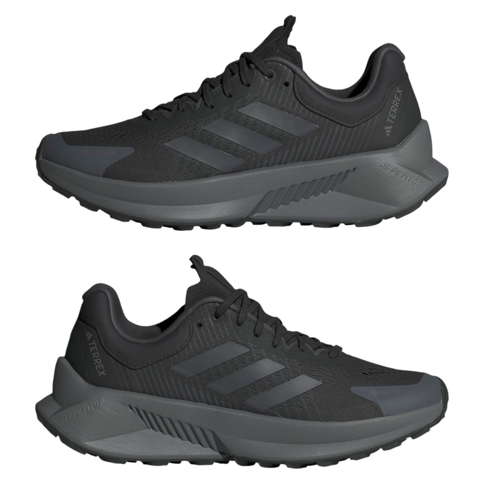 adidas Women's Terrex Soulstride Flow Gore-Tex Trainers - Core Black