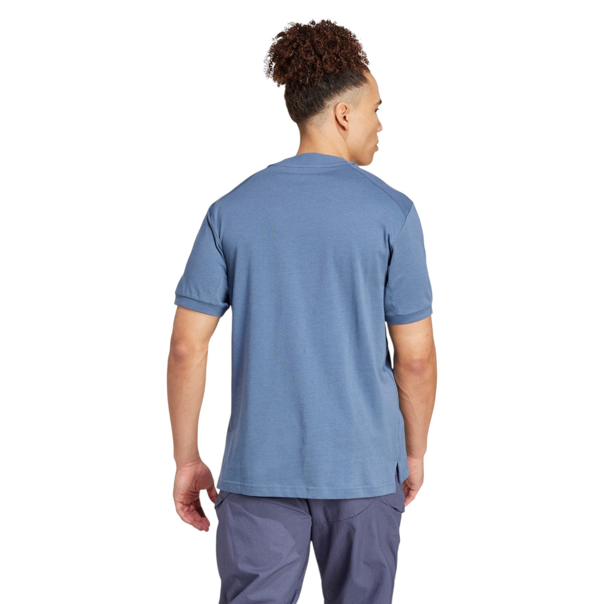adidas Men's Terrex Xploric Logo Short Sleeve T-Shirt - Blue