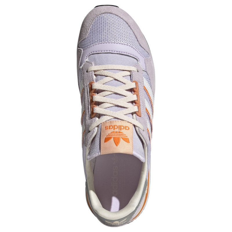 adidas Originals Womens ZX 500 Trainers Purple Tint Orange ViaductClothing