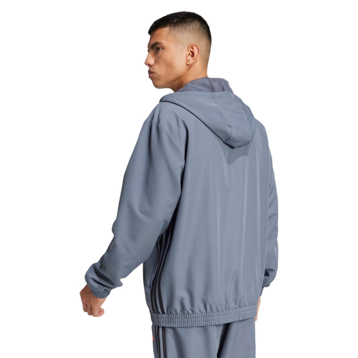 adidas Tiro 25 Essentials Woven Hoodie - Grey