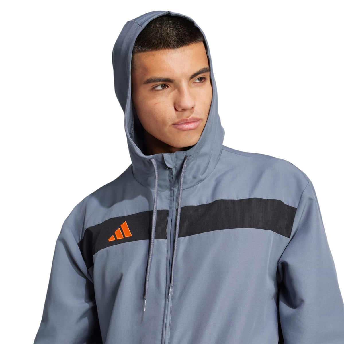 adidas Tiro 25 Essentials Woven Hoodie - Grey