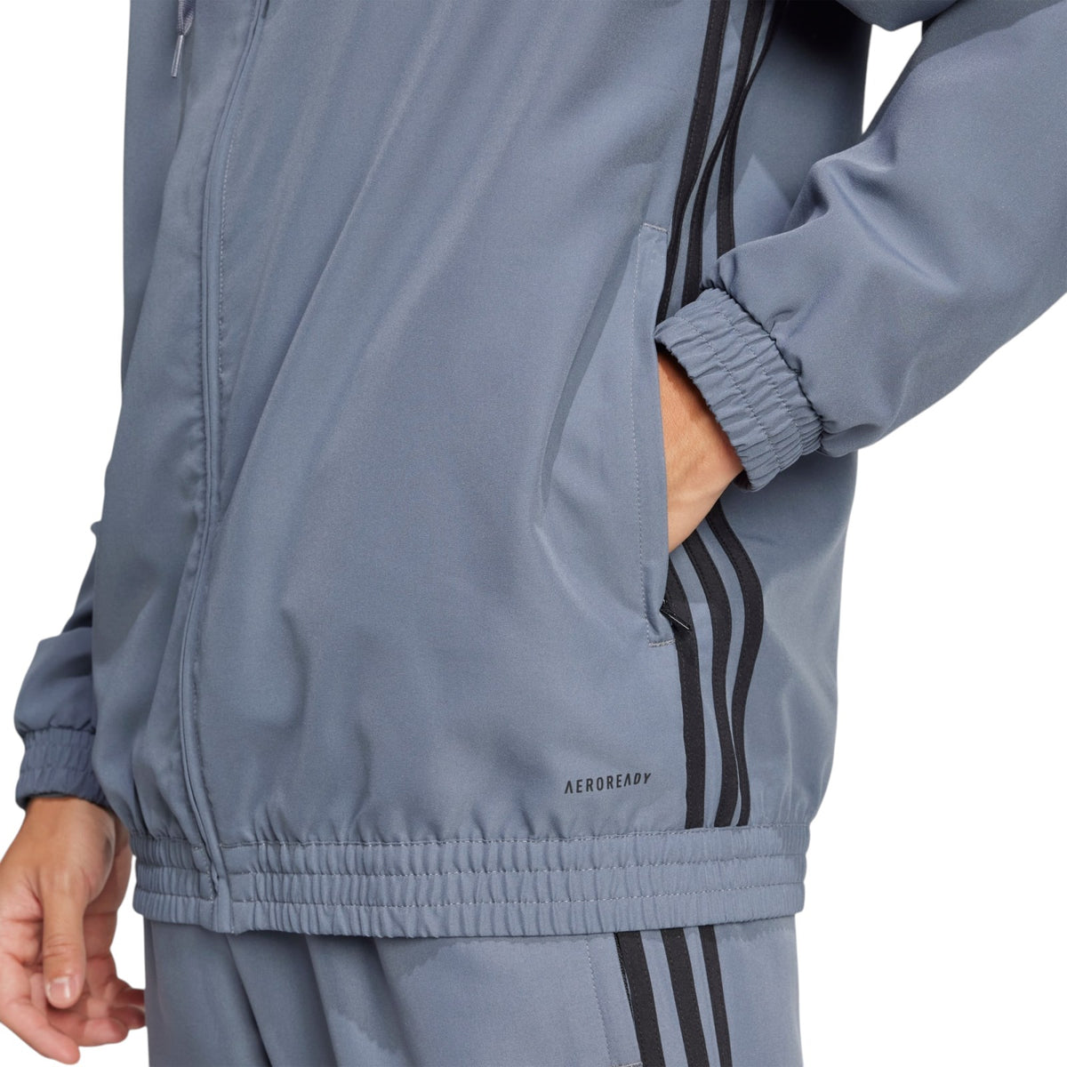 adidas Tiro 25 Essentials Woven Hoodie - Grey