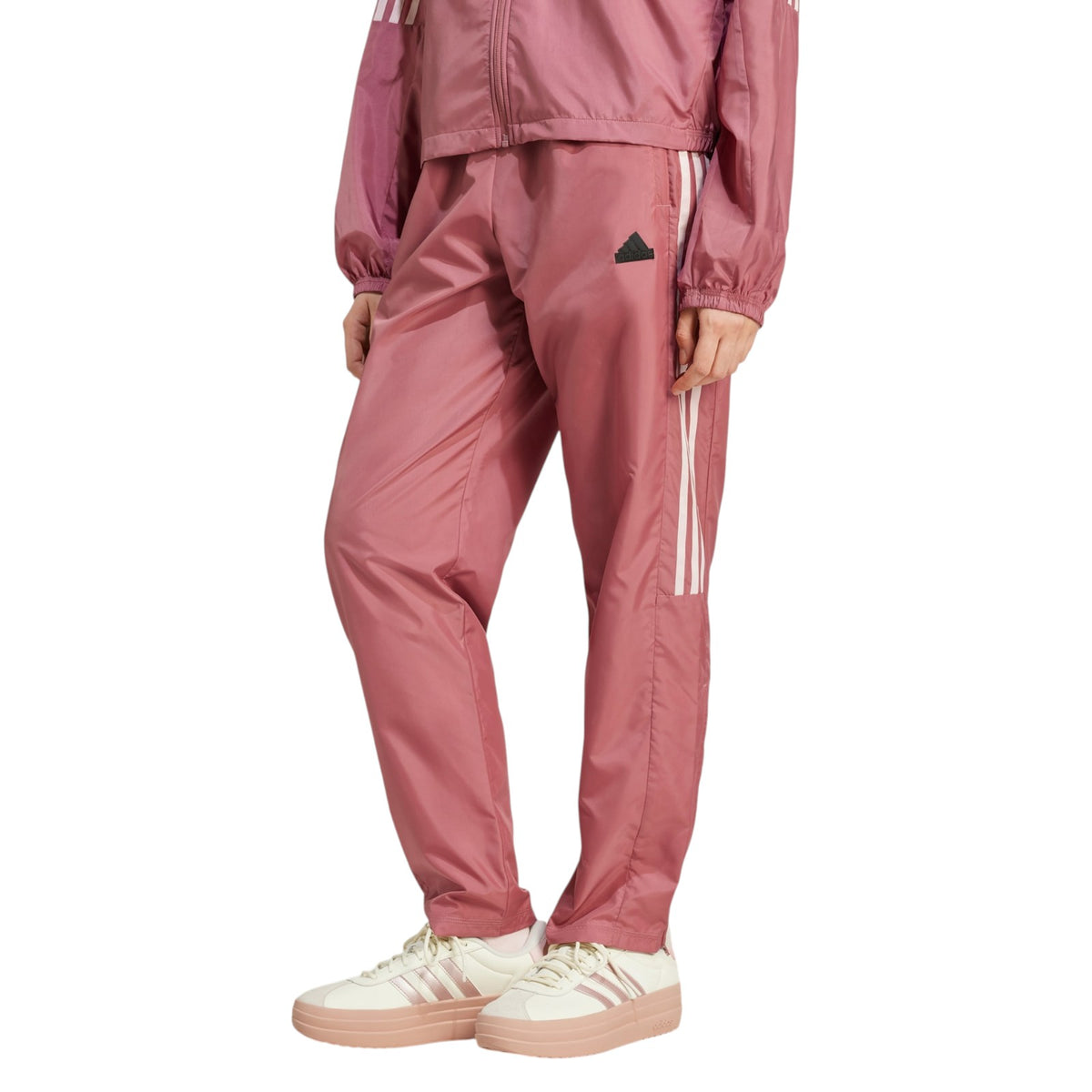 adidas Women's Tiro Cut 3-Stripes Summer Woven Pants - Red