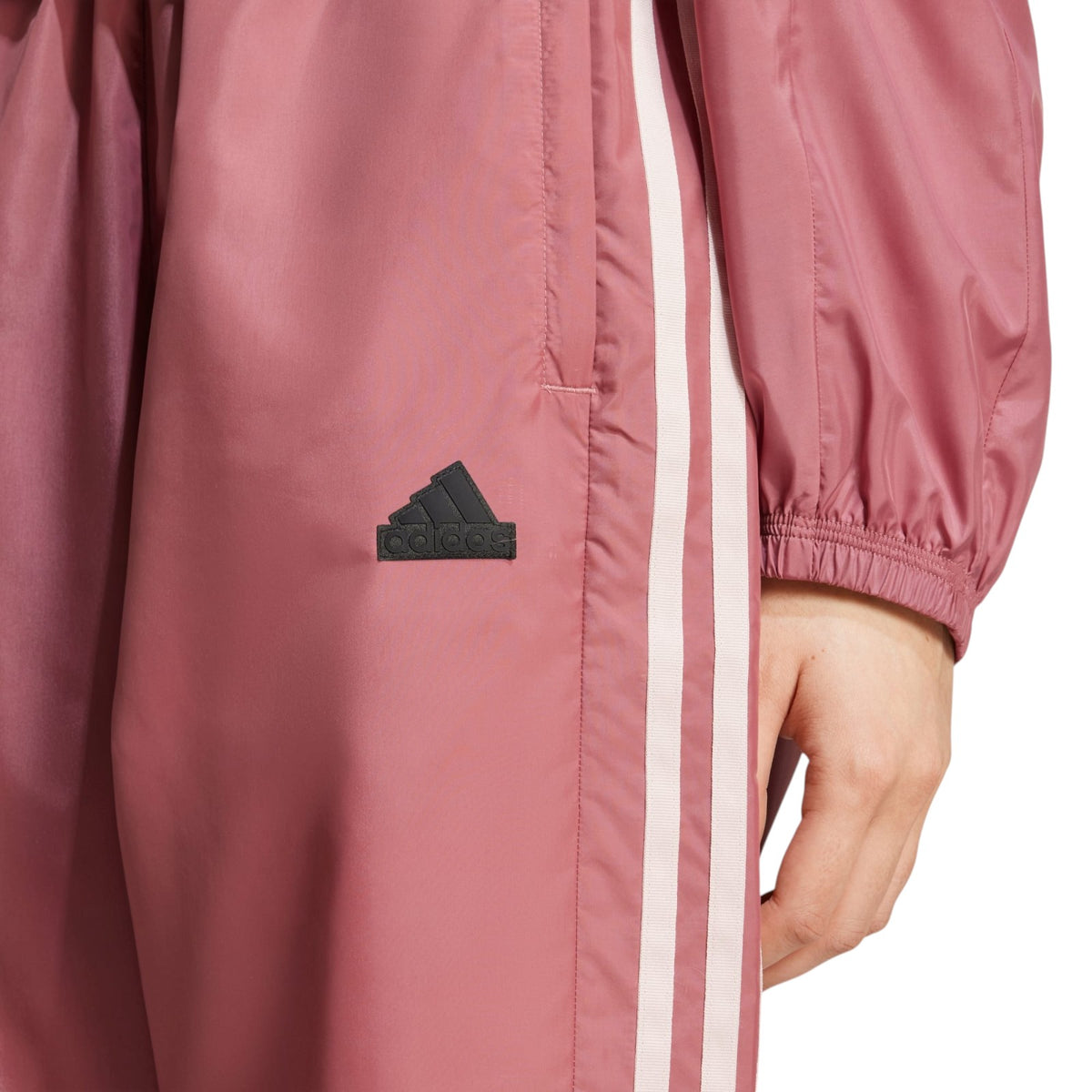 adidas Women's Tiro Cut 3-Stripes Summer Woven Pants - Red