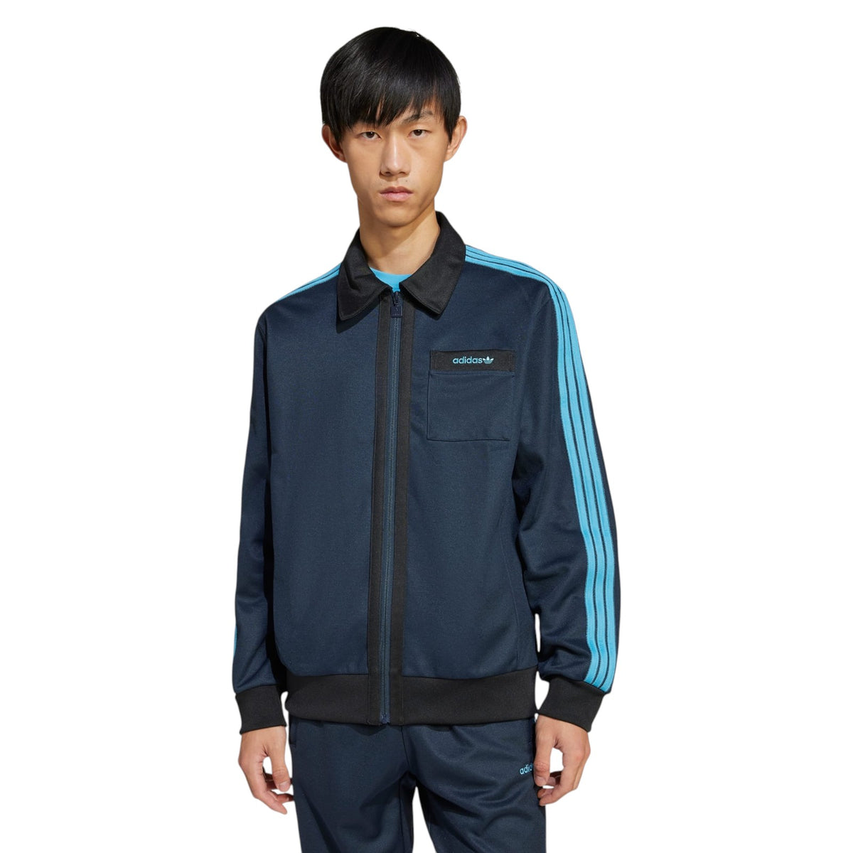adidas Originals 3-Stripes Track Top - Aurora Ink