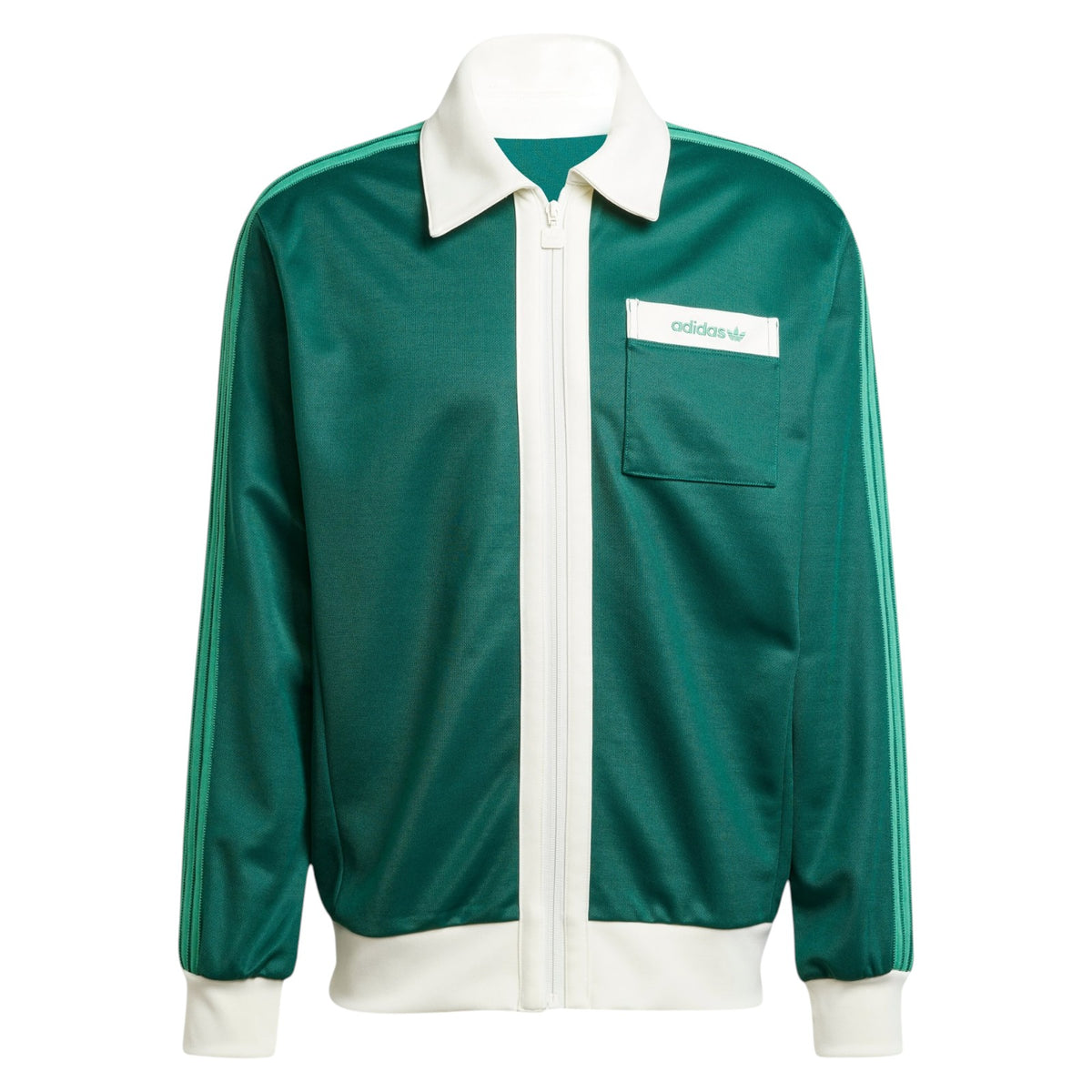 adidas Originals 3-Stripes Track Top - Collegiate Green