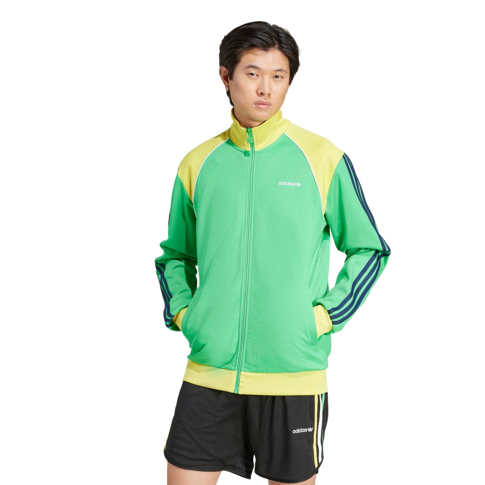 adidas Originals Men's Relaxed Track Top - Energy Green
