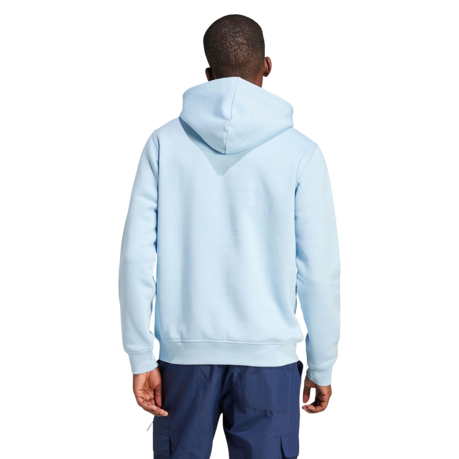 adidas Originals Trefoil Essentials Hoodie - Clear Sky Blue