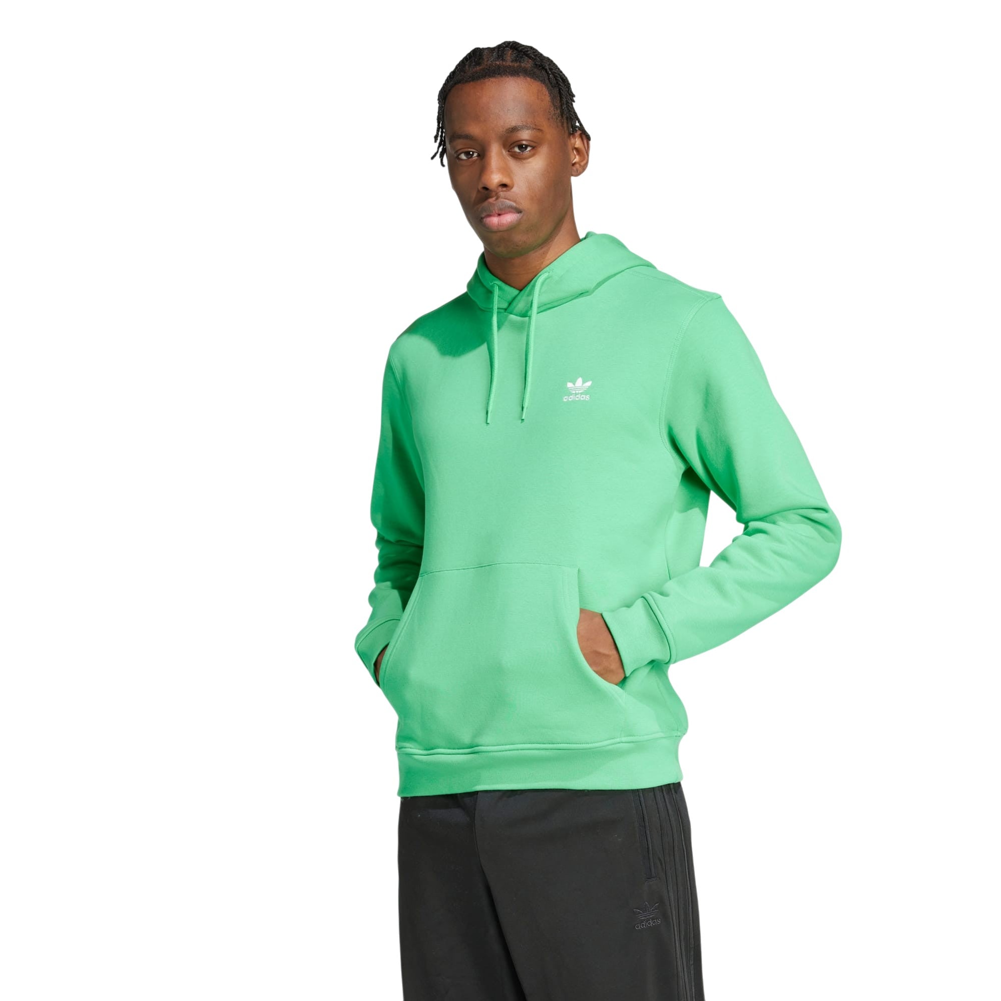 adidas Originals Essentials Trefoil Hoodie - Energy Green