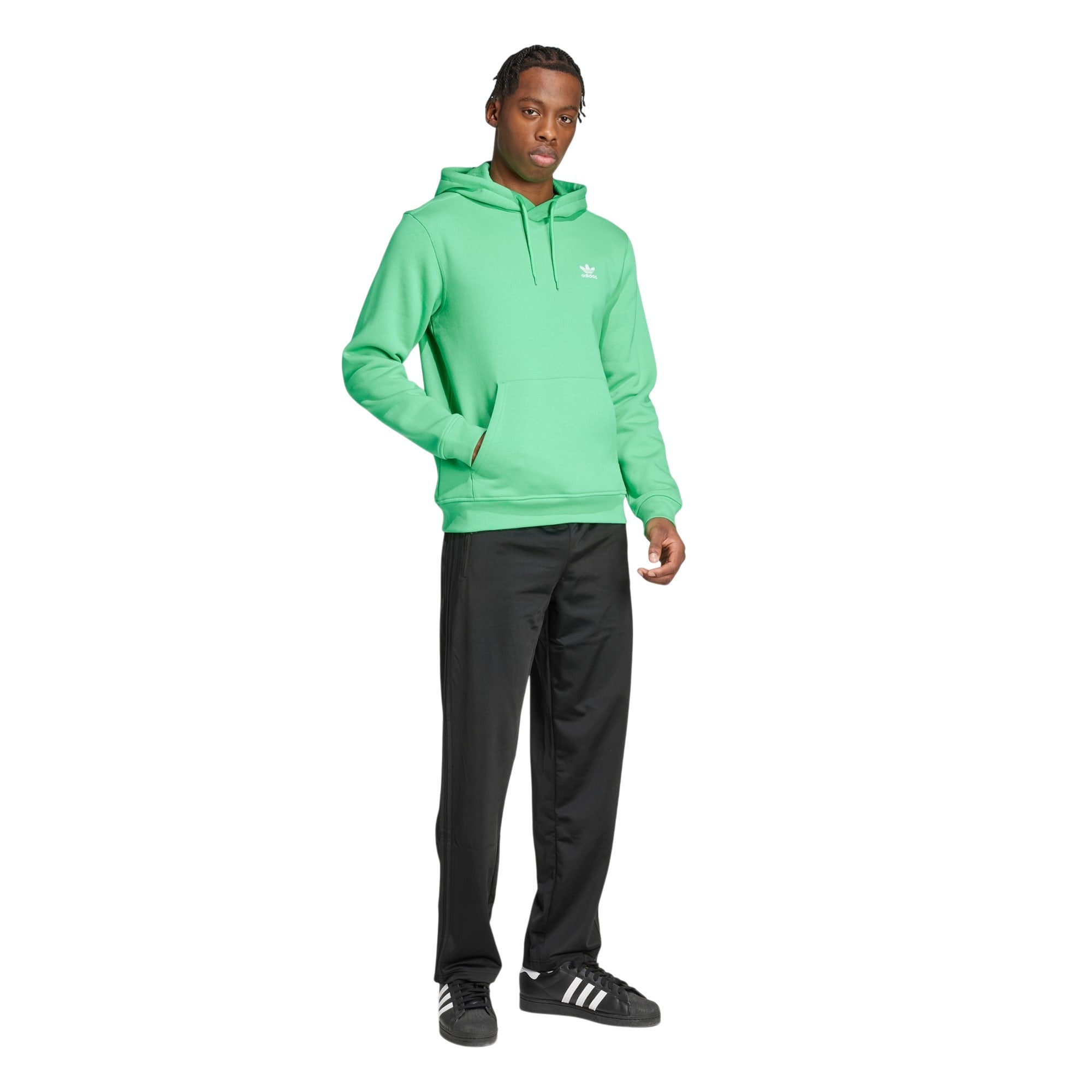 adidas Originals Essentials Trefoil Hoodie - Energy Green