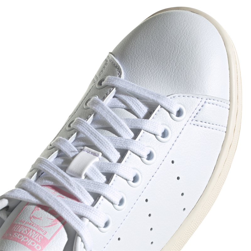 adidas Originals Womens Stan Smith Shoes - White / Ambient Sky / True Pink - ViaductClothing -  -  