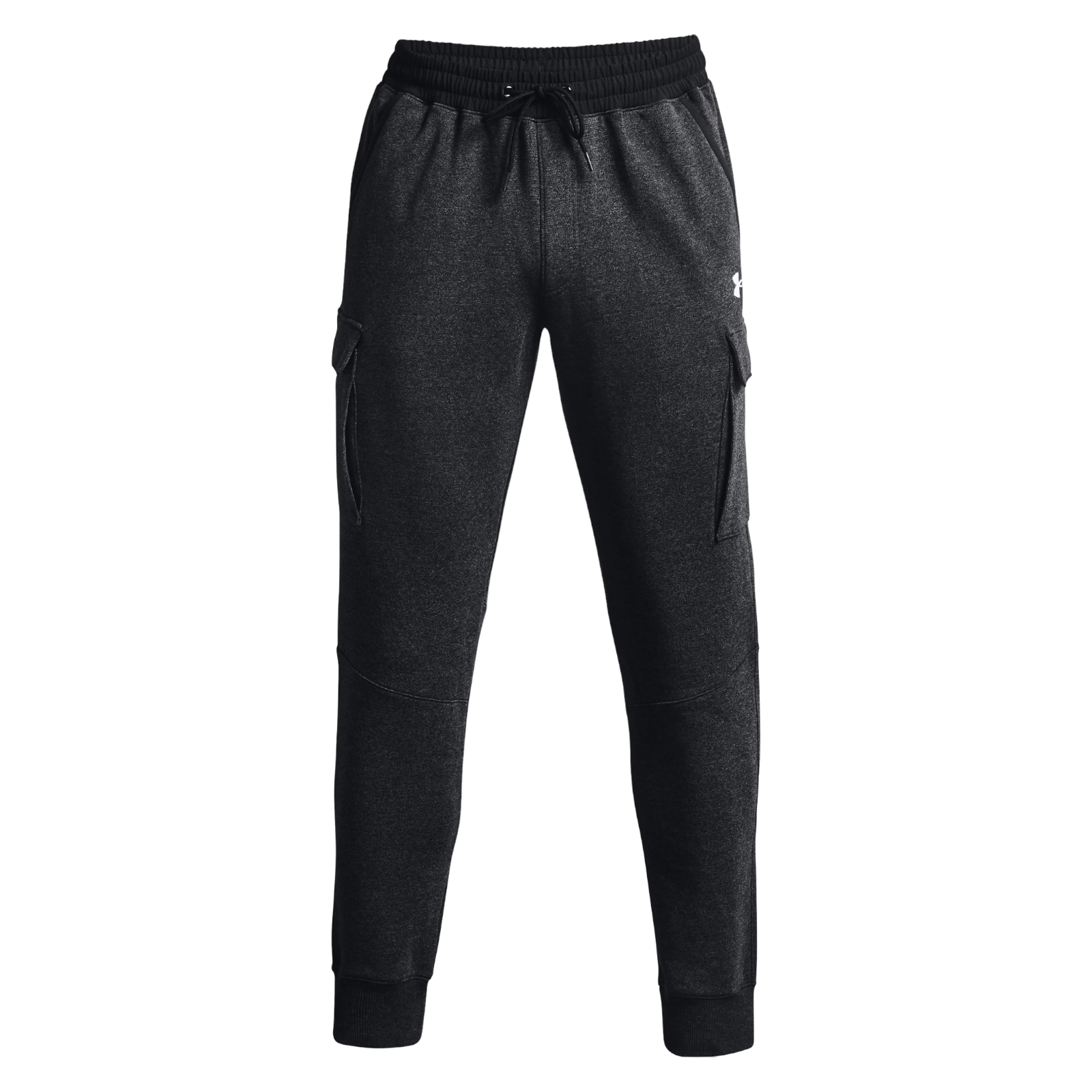Under Armour Essential Fleece Heritage Cargo Pants - Black - ViaductClothing -  -  