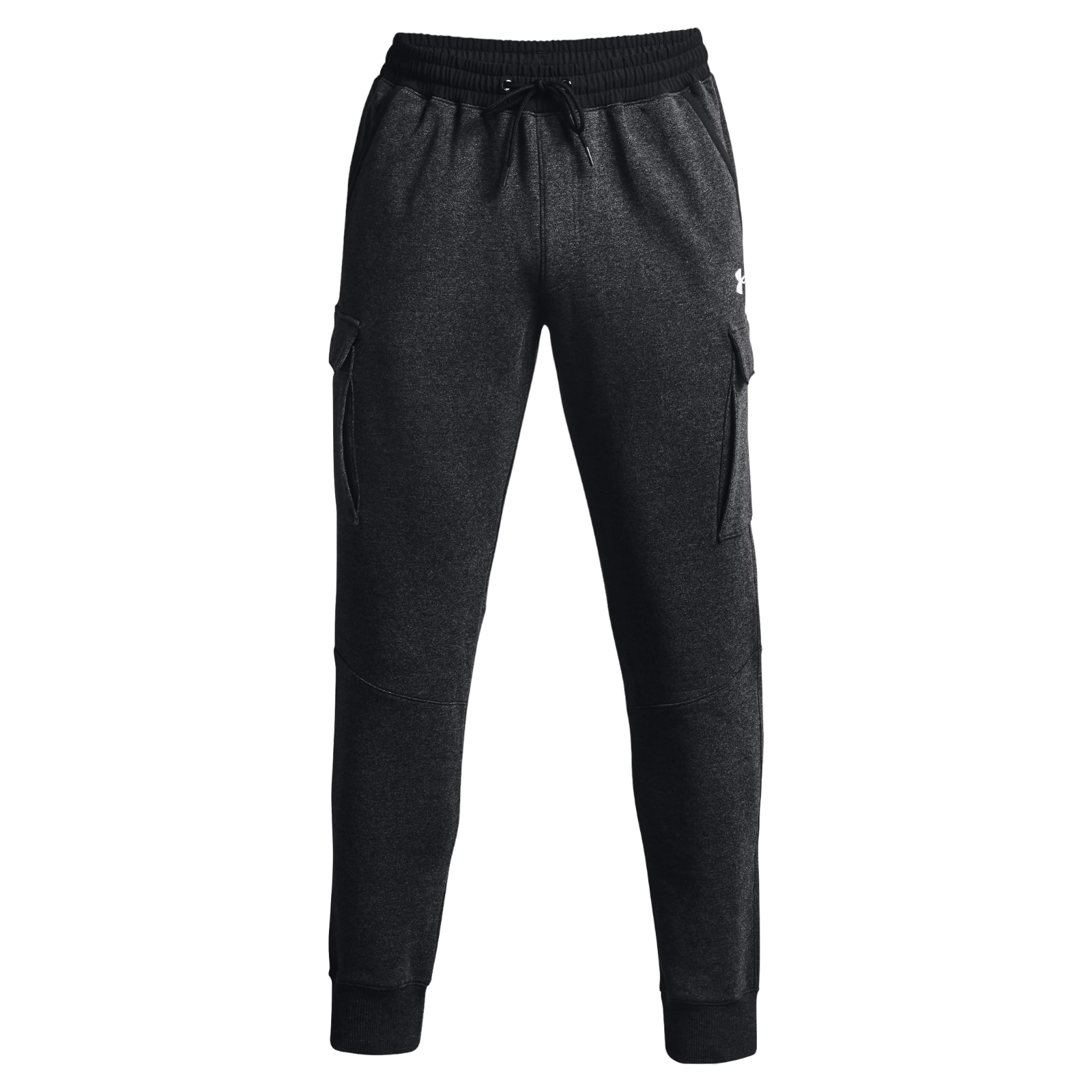 Under Armour Essential Fleece Heritage Cargo Pants - Black - ViaductClothing -  -  