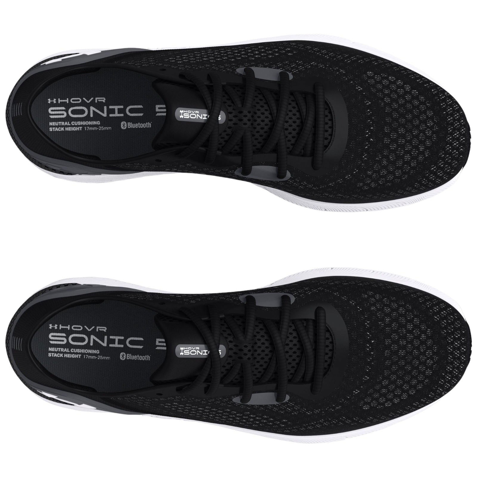 Under Armour HOVR Sonic 5 Neutral Running Shoes - Black - ViaductClothing -  -  