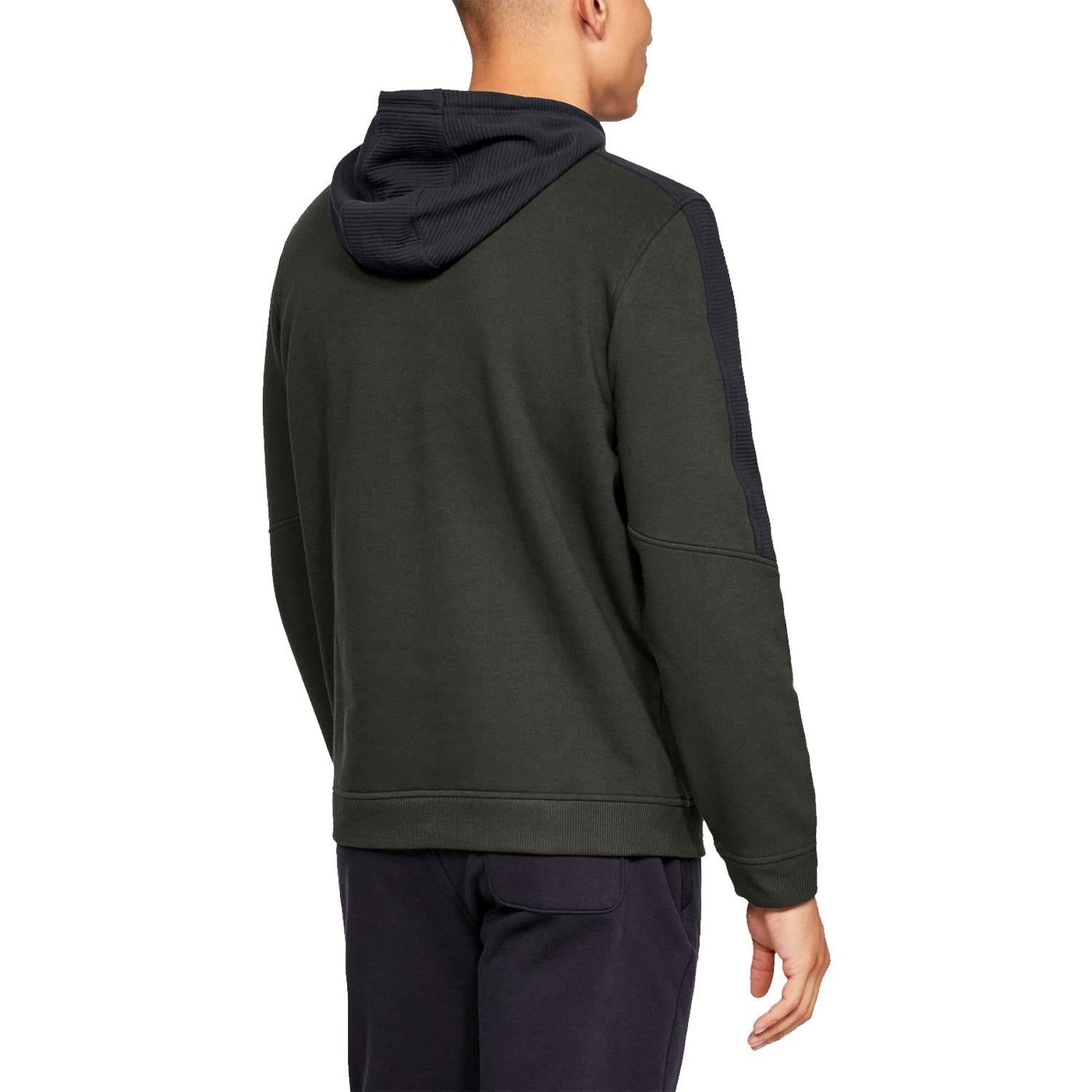 Under Armour Microthread Fleece Zip Hoodie Green ViaductClothing