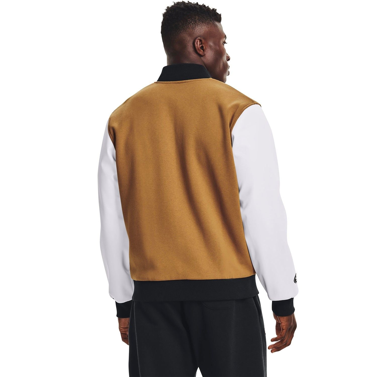 Under Armour Performance Originators Letterman Jacket - Brown - ViaductClothing -  -  