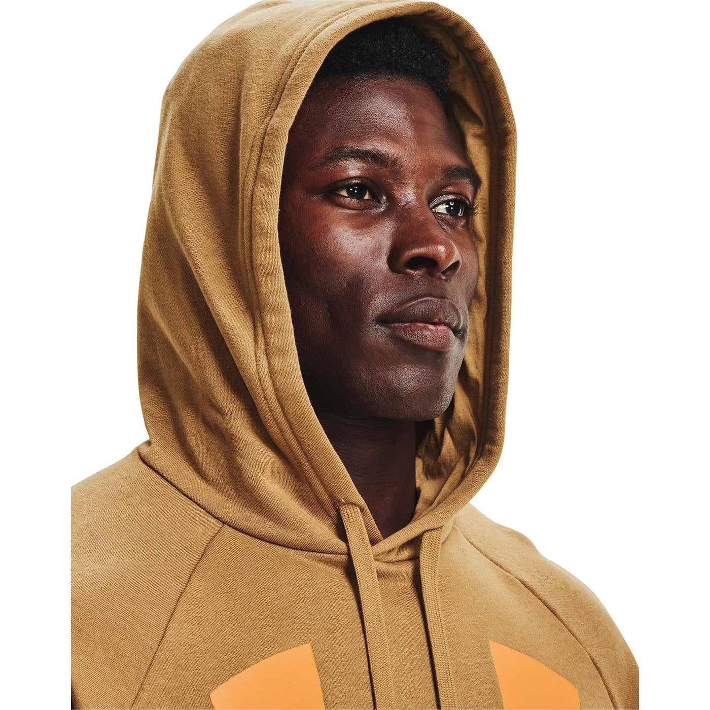 Brown under armour hoodie discount