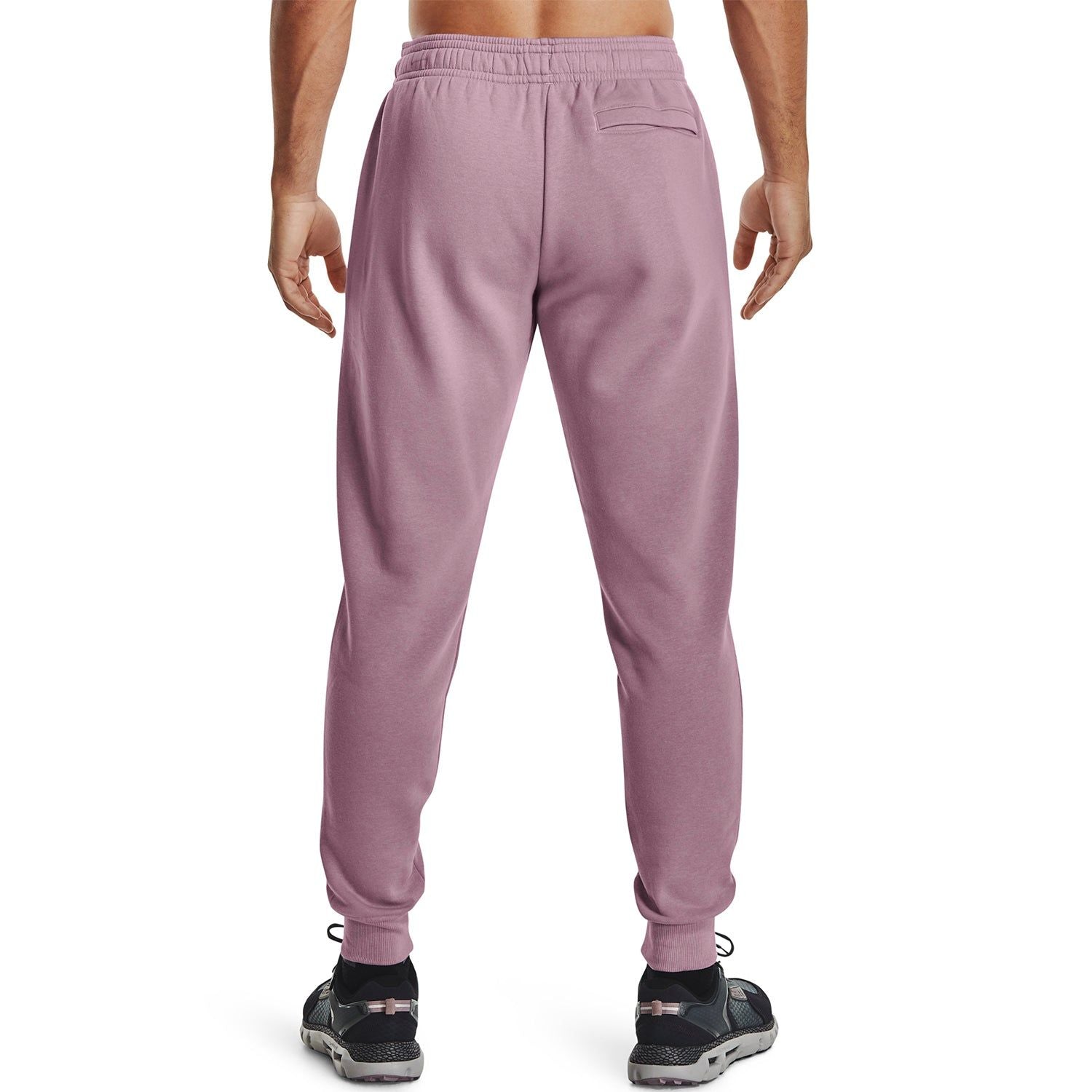 Under Armour Rival Fleece Signature Joggers - Pink - ViaductClothing -  -  