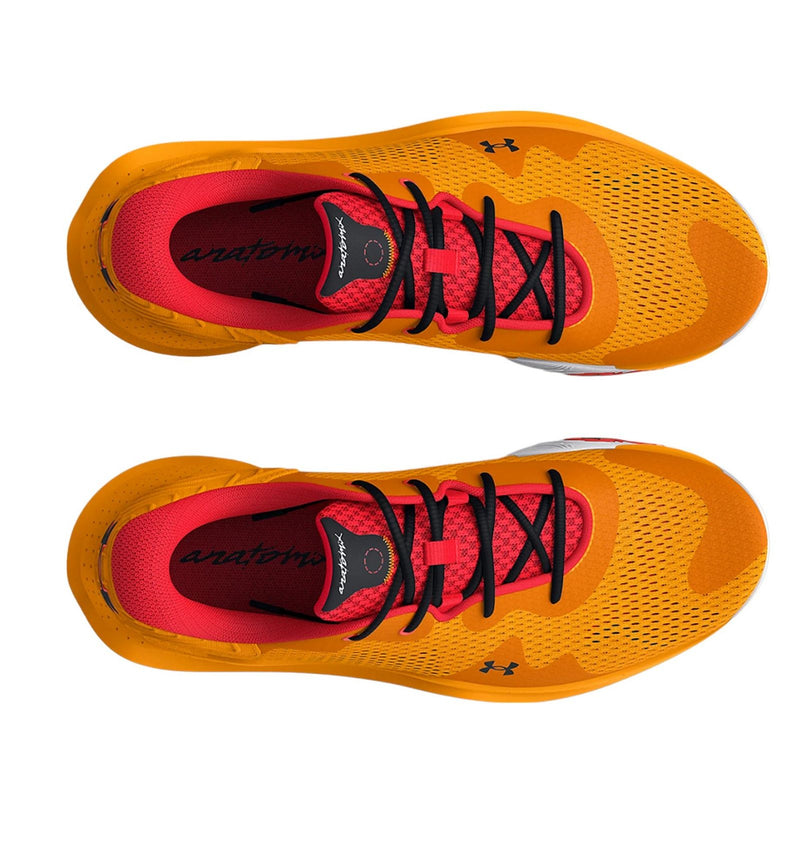 Under Armour Spawn 4 Basketball Shoes - Orange Shock - ViaductClothing -  -  