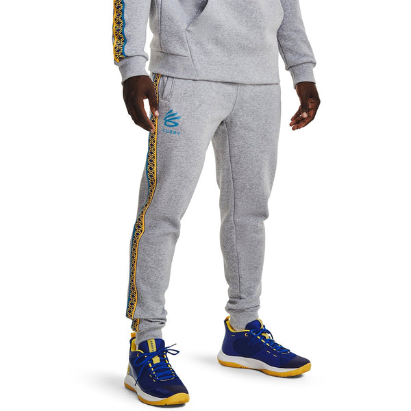 Under Armour Steph Curry Fleece Joggers - Grey - ViaductClothing -  -  