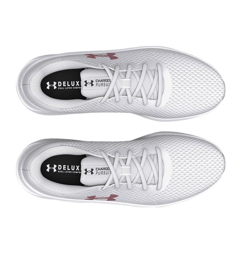 Under Armour UA Womens Charged Pursuit 3 VM Trainers - White - ViaductClothing -  -  