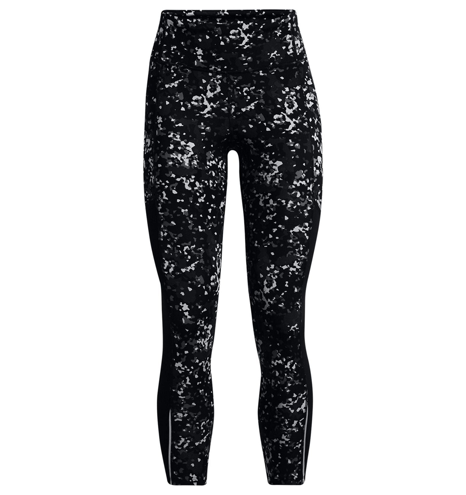 Under Armour Women's Fly Fast 3.0 Printed Ankle Tights - Black - ViaductClothing -  -  
