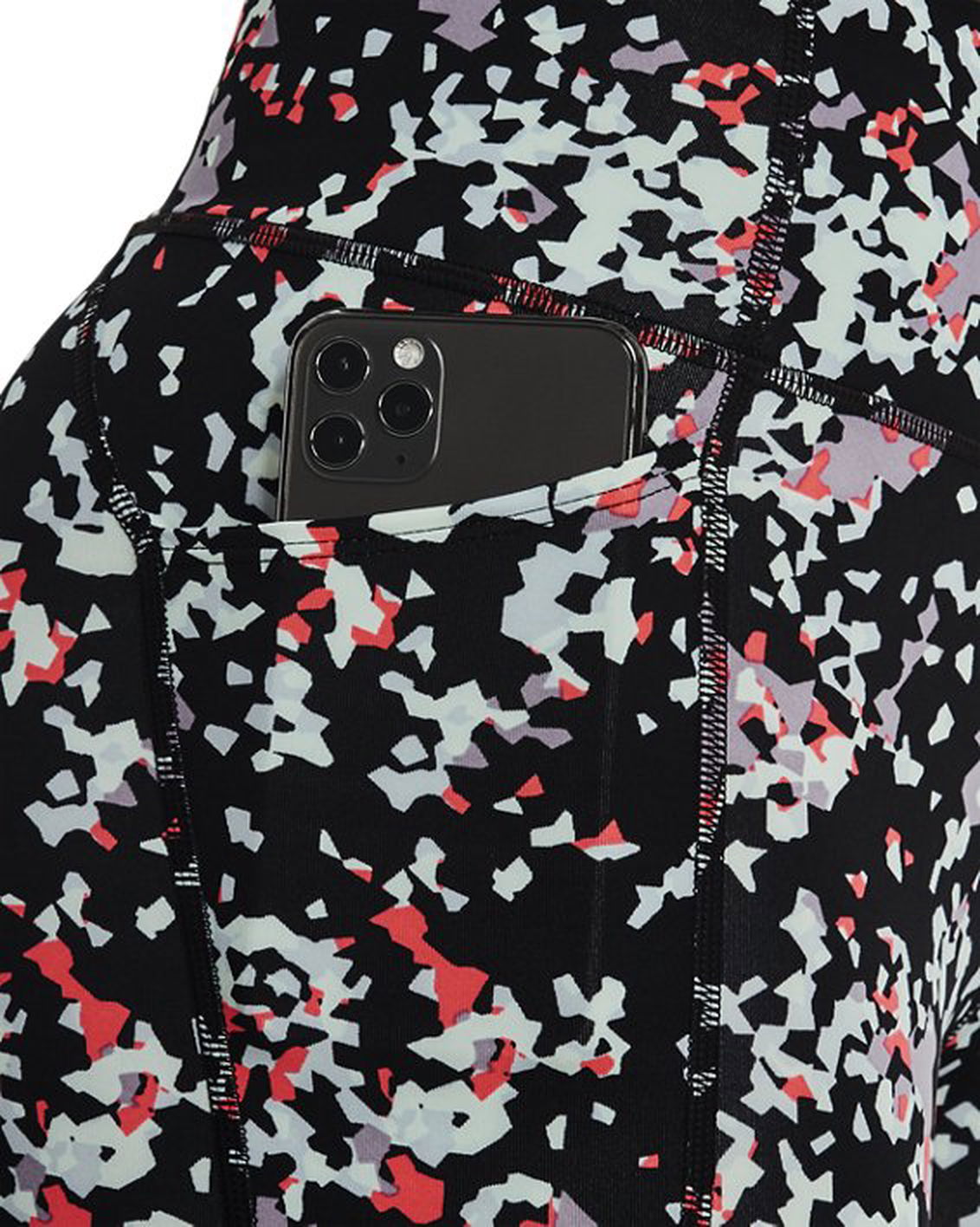 Under Armour Women's Fly Fast 3.0 Printed Ankle Tights Leggings - Black - ViaductClothing -  -  