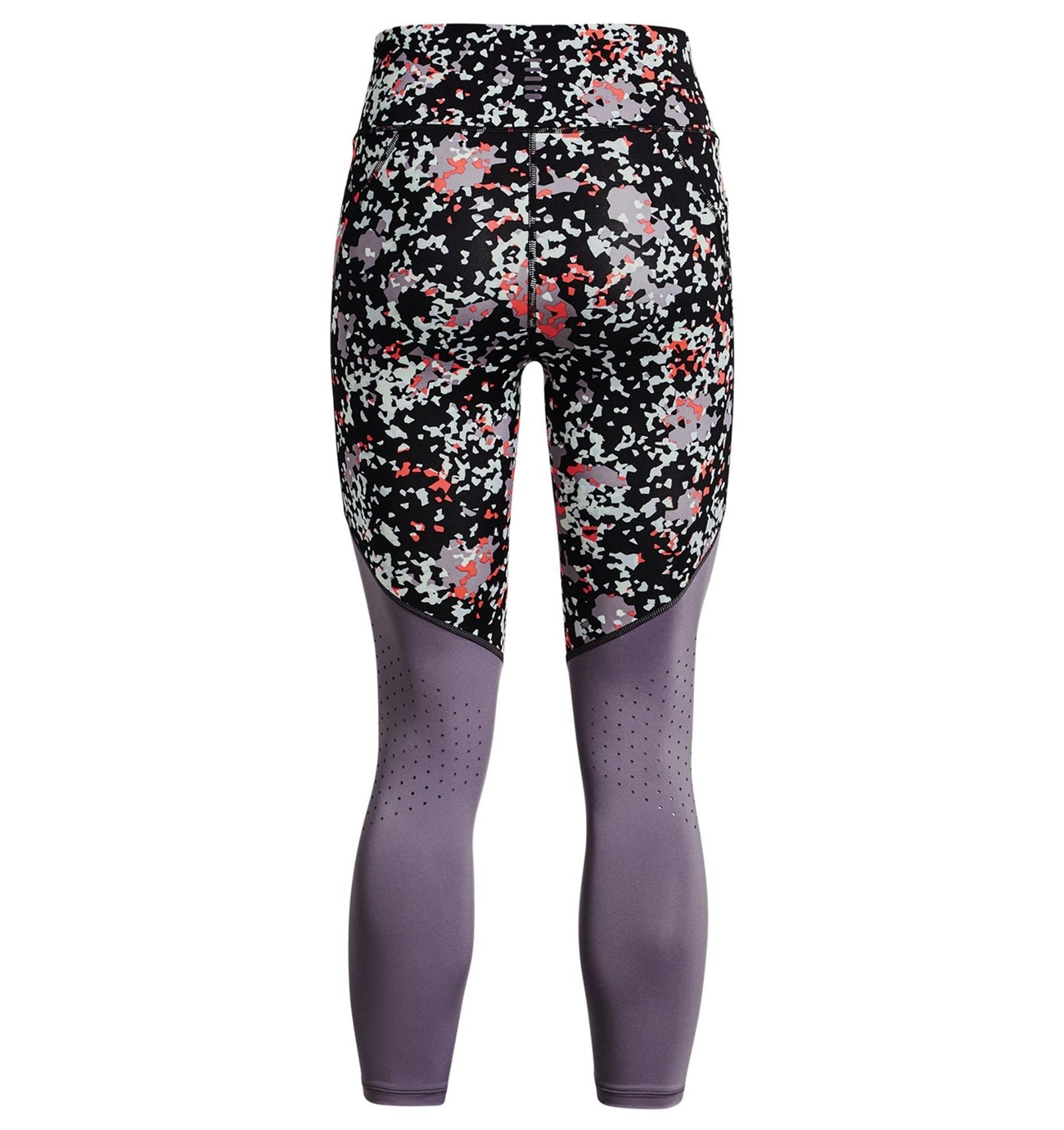 Under Armour Women's Fly Fast 3.0 Printed Ankle Tights Leggings - Black - ViaductClothing -  -  