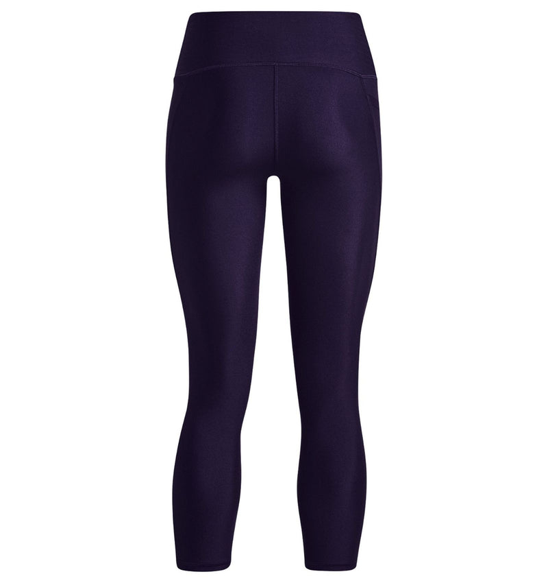 Under Armour Womens Training Heat Gear Ankle Length Leggings Tights - Purple - ViaductClothing -  -  