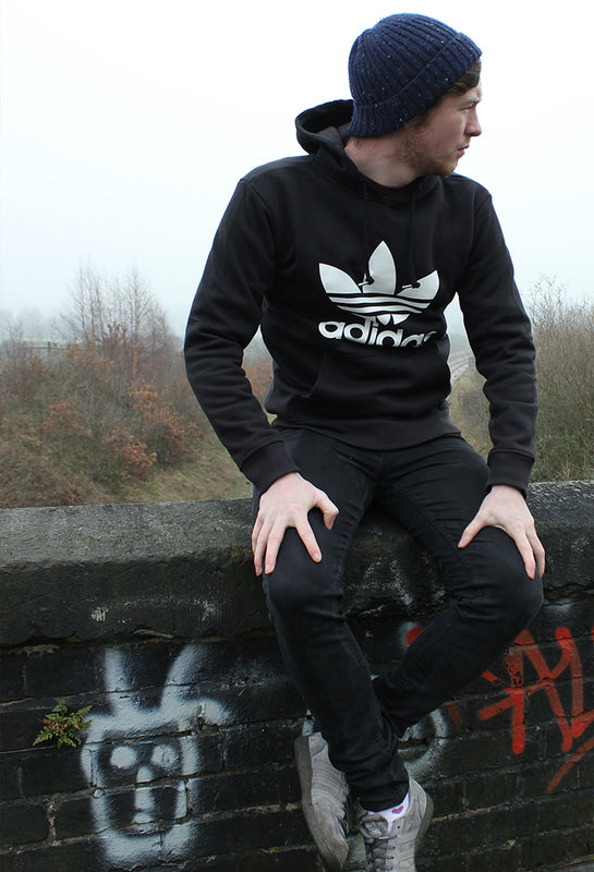 Adidas hoodie outfit men Clearance