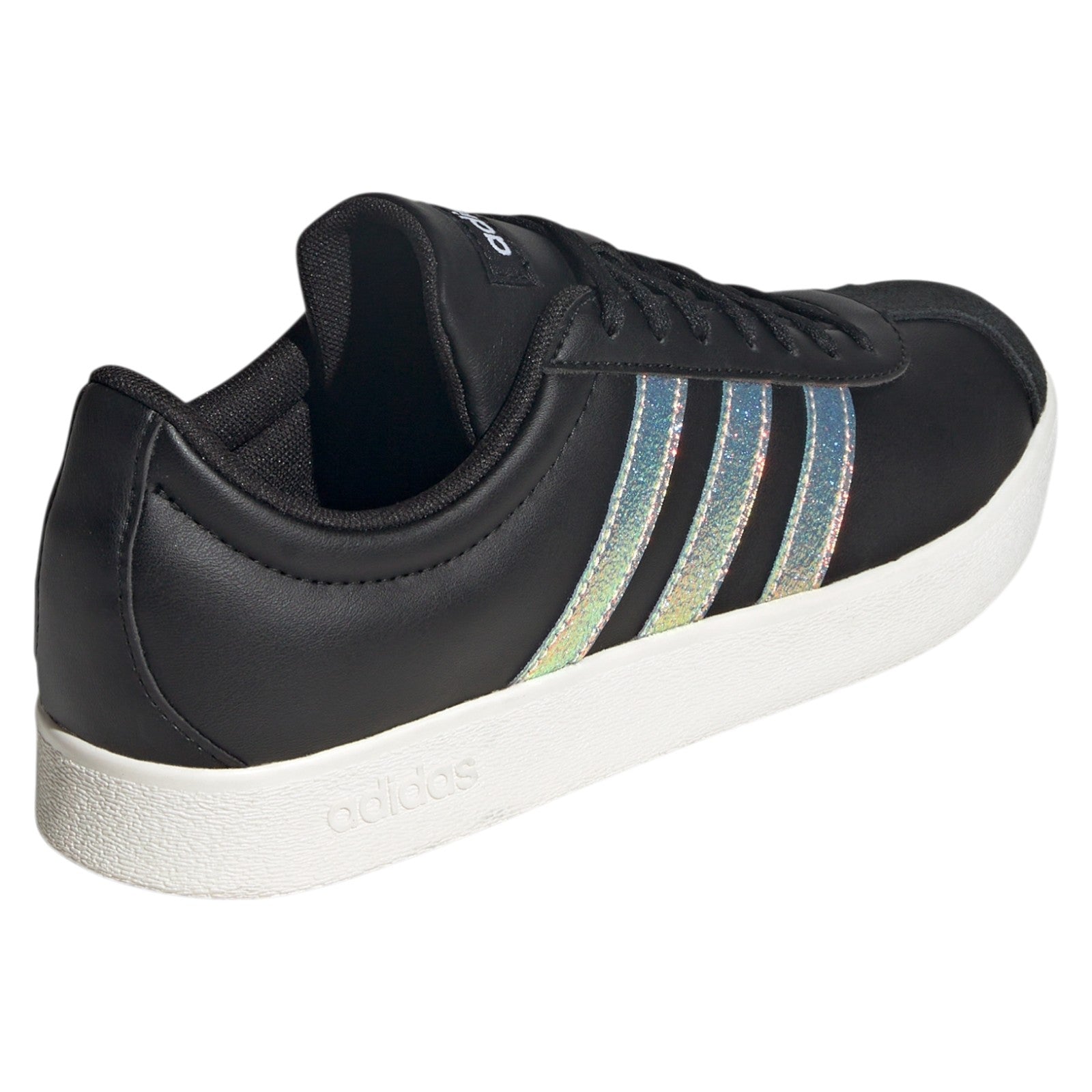 adidas Womens VL Court Base Shoes - Core Black / Core White