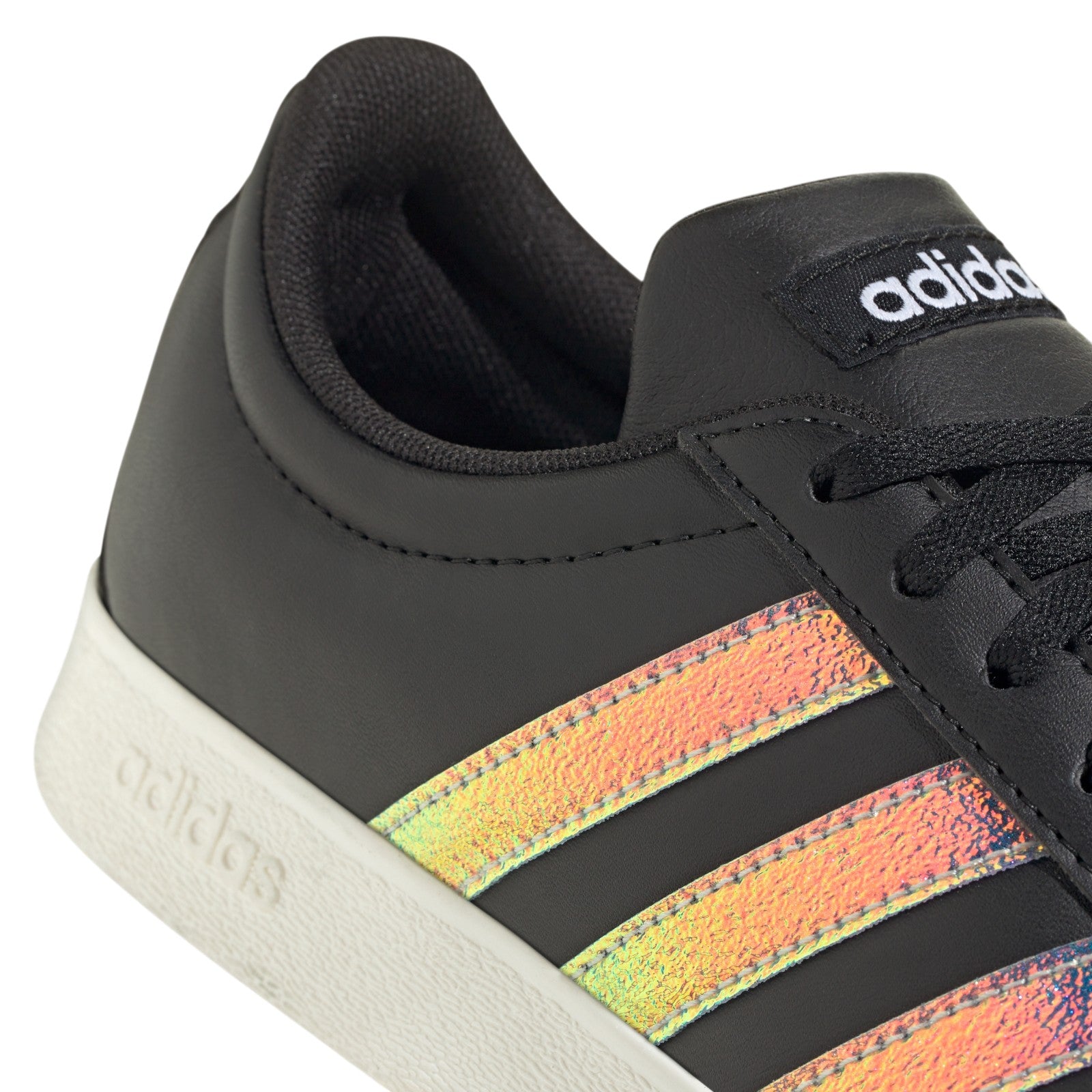 adidas Womens VL Court Base Shoes - Core Black / Core White